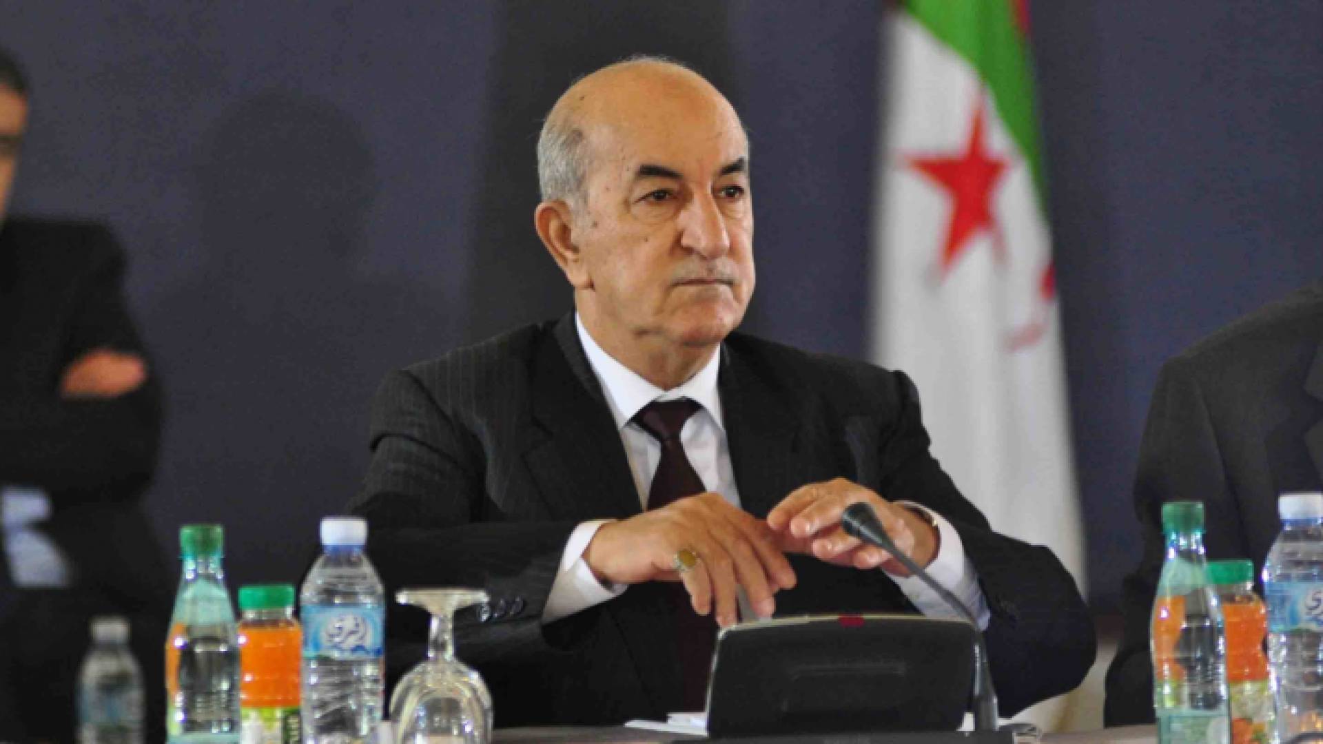 الرئيس الجزائري عبد المجيد تبون