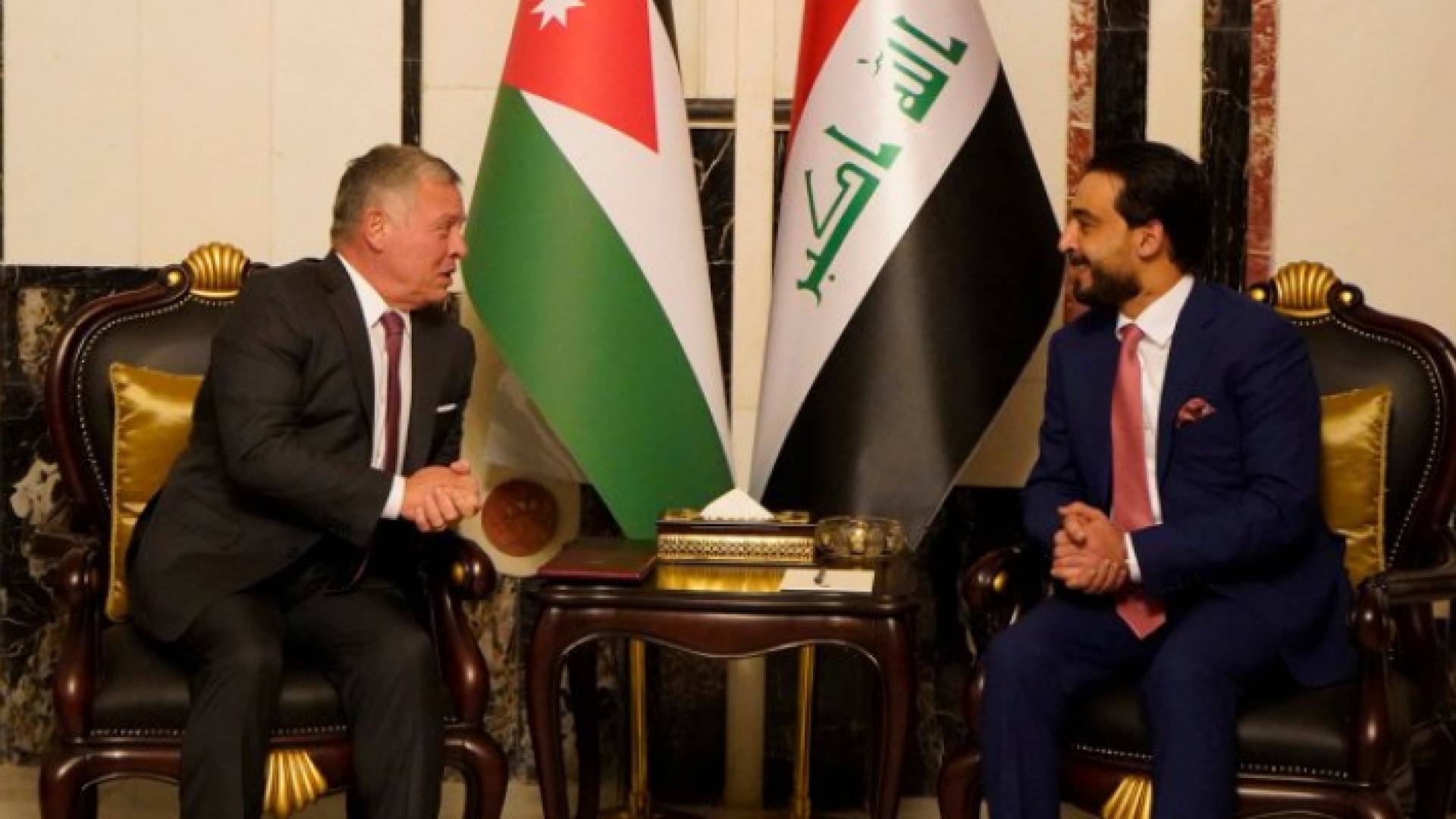 الملك يلتقي رئيس مجلس النواب العراقي - أرشيفية