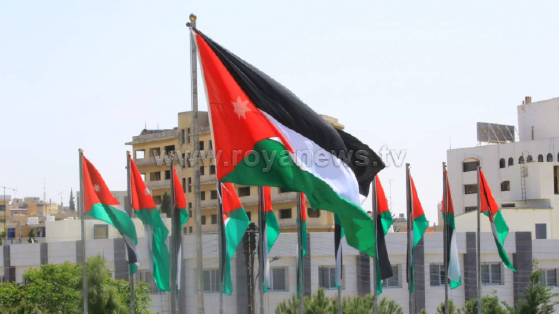 علم الأردن - ارشيفية