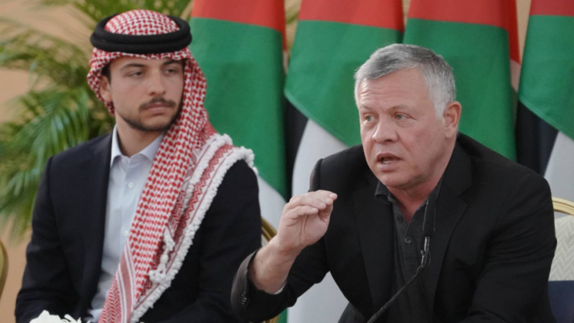 الملك وولي العهد