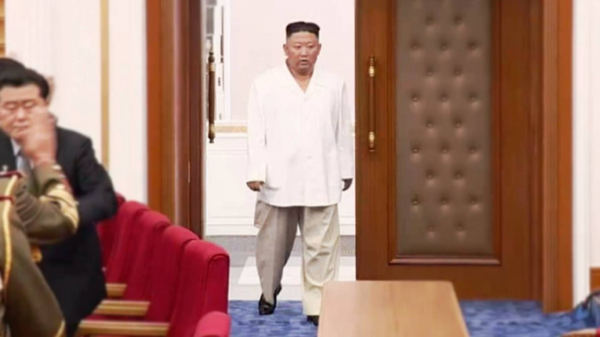 الرئيس الكوري الشمالي كيم جونغ أون