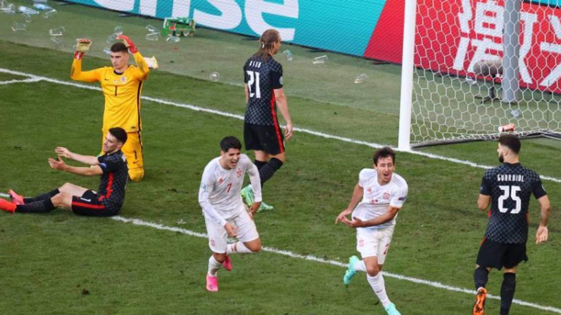 إسبانيا تحبط انتفاضة كرواتيا وتعبر لربع نهائي اليورو