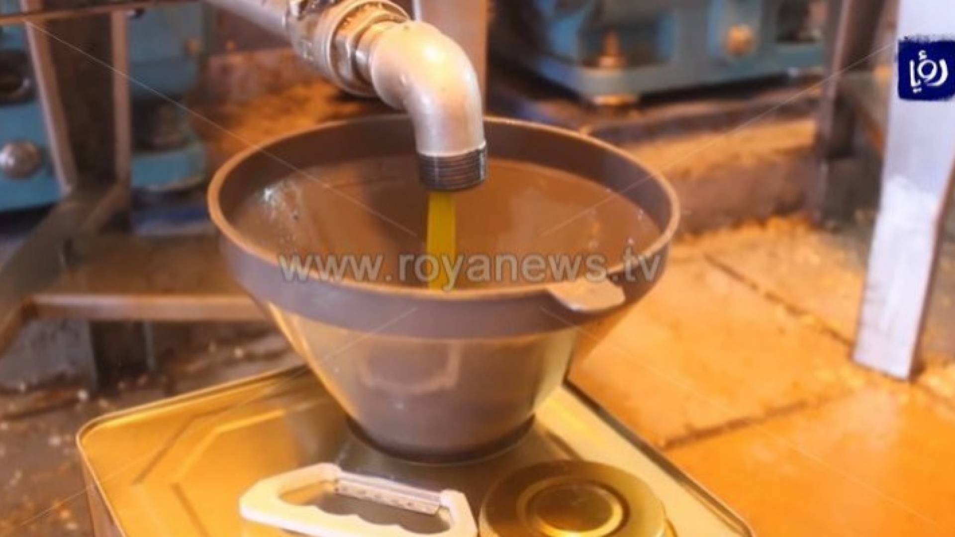 إحدى معاصر الزيتون في الأردن