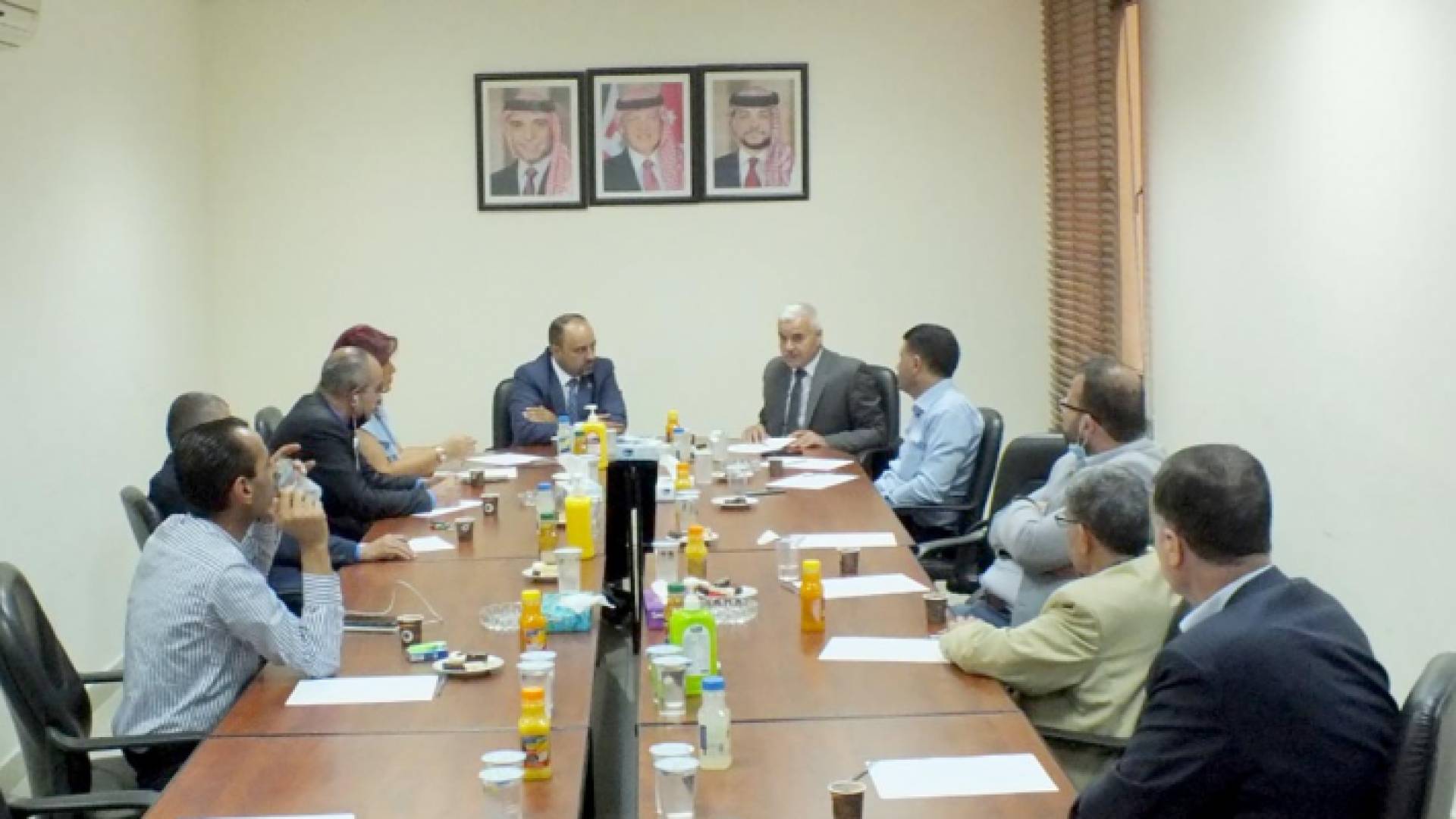 جانب من لقاء رئيس هيئة الإعلام مع مجلس نقابة الصحفيين