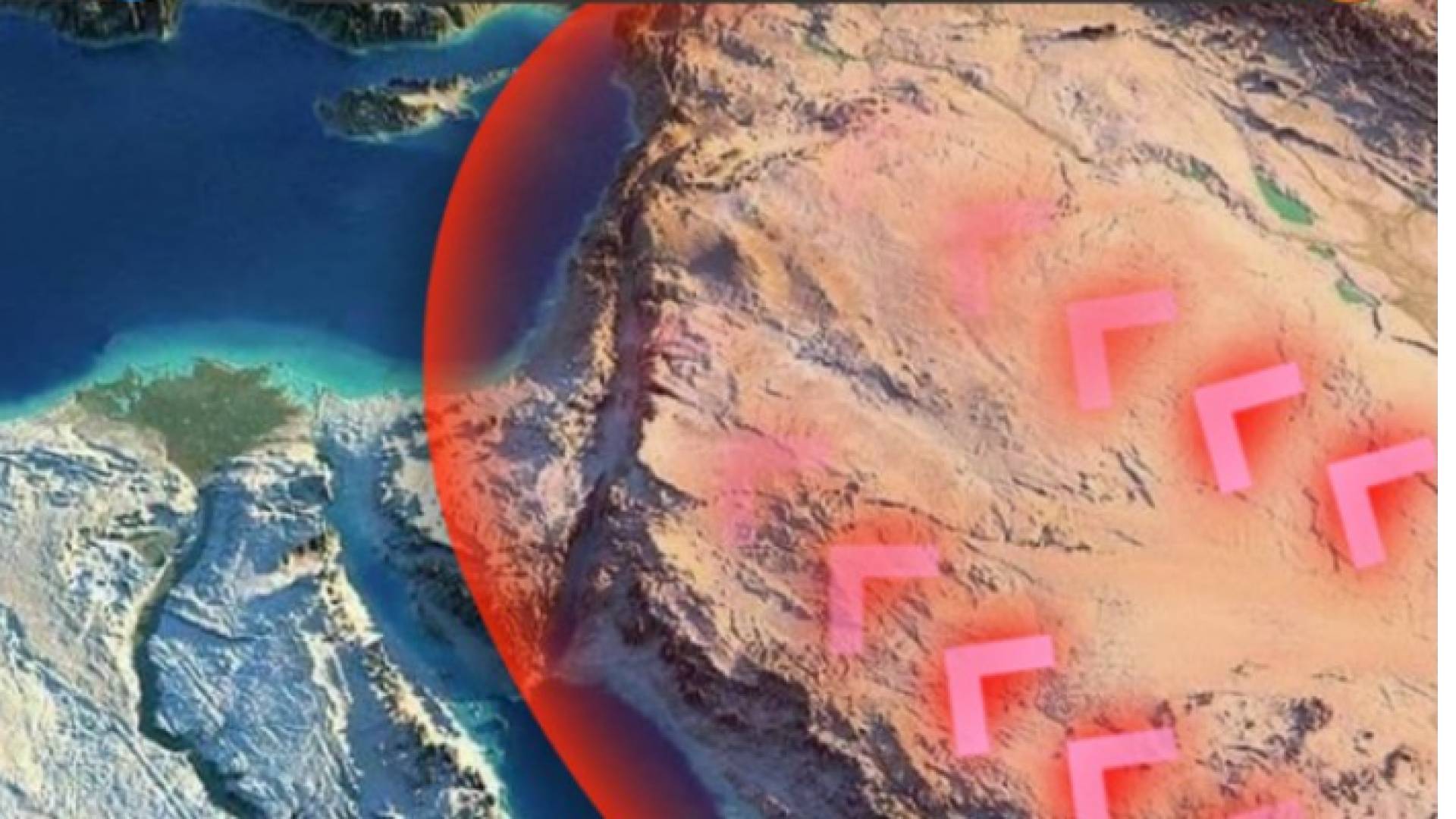 كتلة حارة تؤثر على بلاد الشام