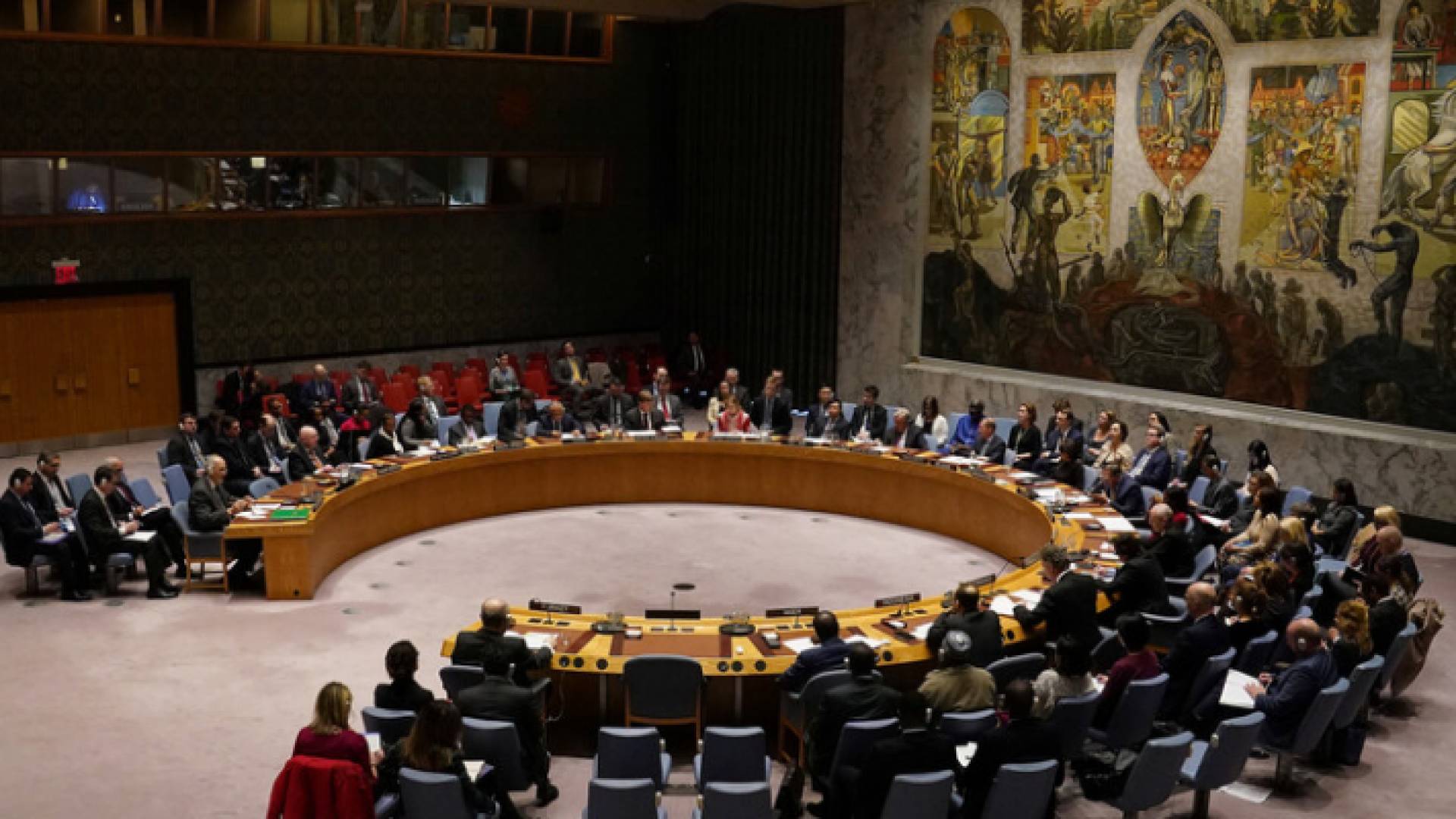 جلسة لمجلس الأمن