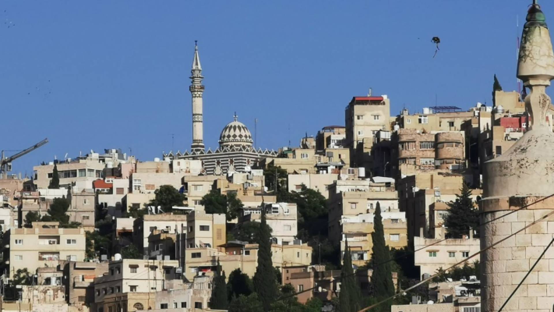 إحدى مناطق العاصمة عمان