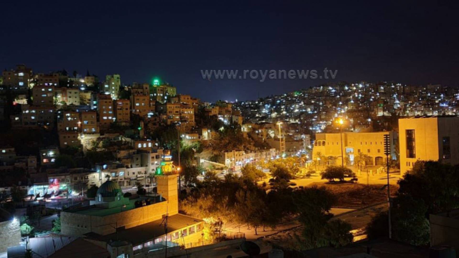 جانب من العاصمة عمان