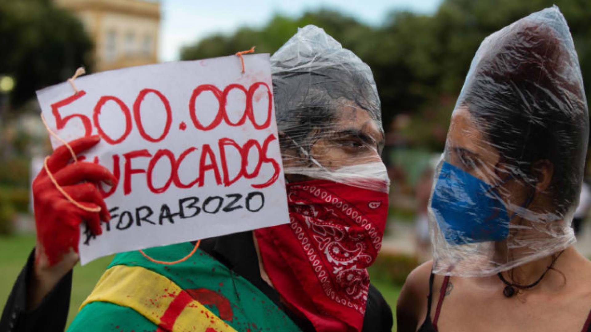 جرت التظاهرات بدعوة من المعارضة