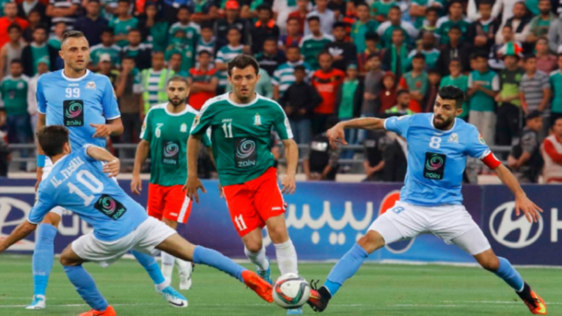 مباراة بين الفيصلي والوحدات