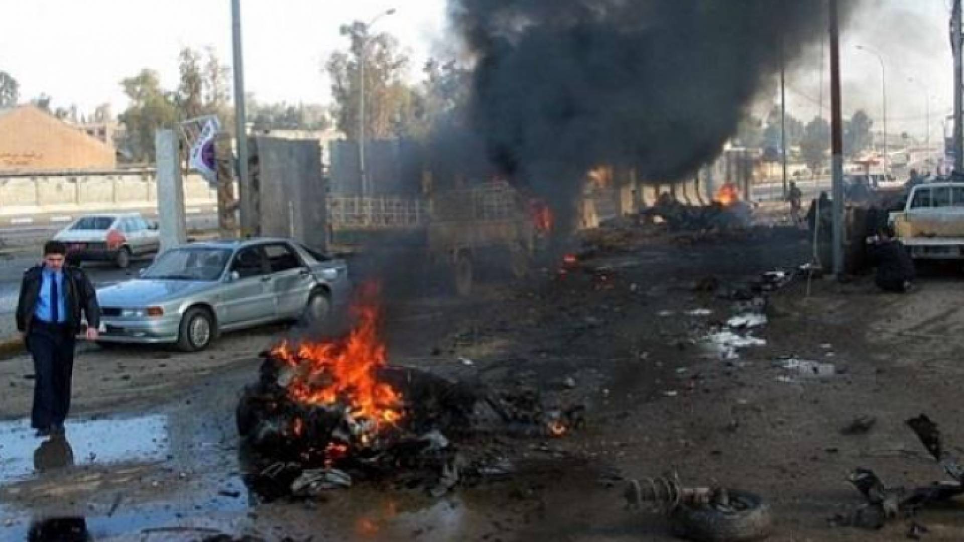 انفجار عبوة ناسفة بالعراق - أرشيفية