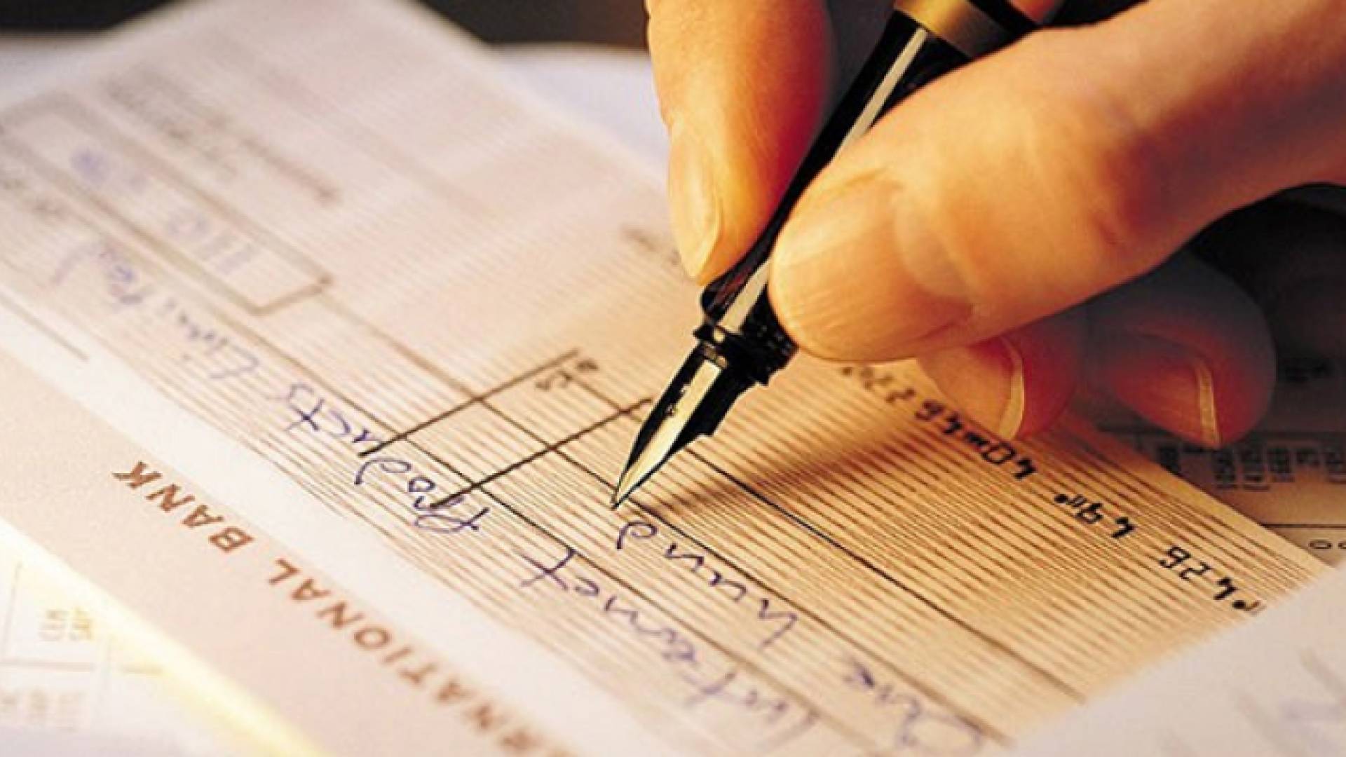 شيك بنكي - تعبيرية