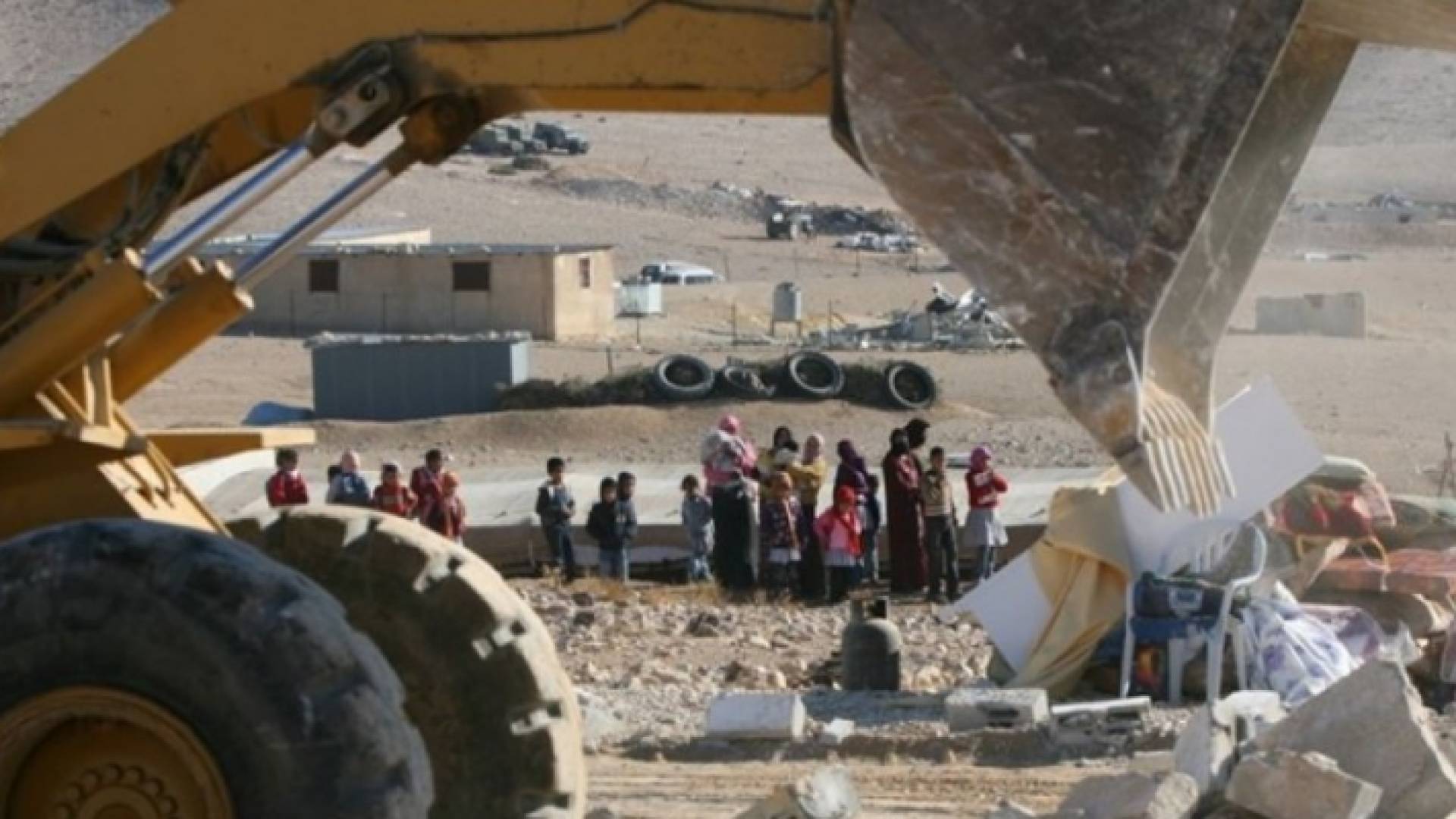 من عمليات هدم قرية العراقيب