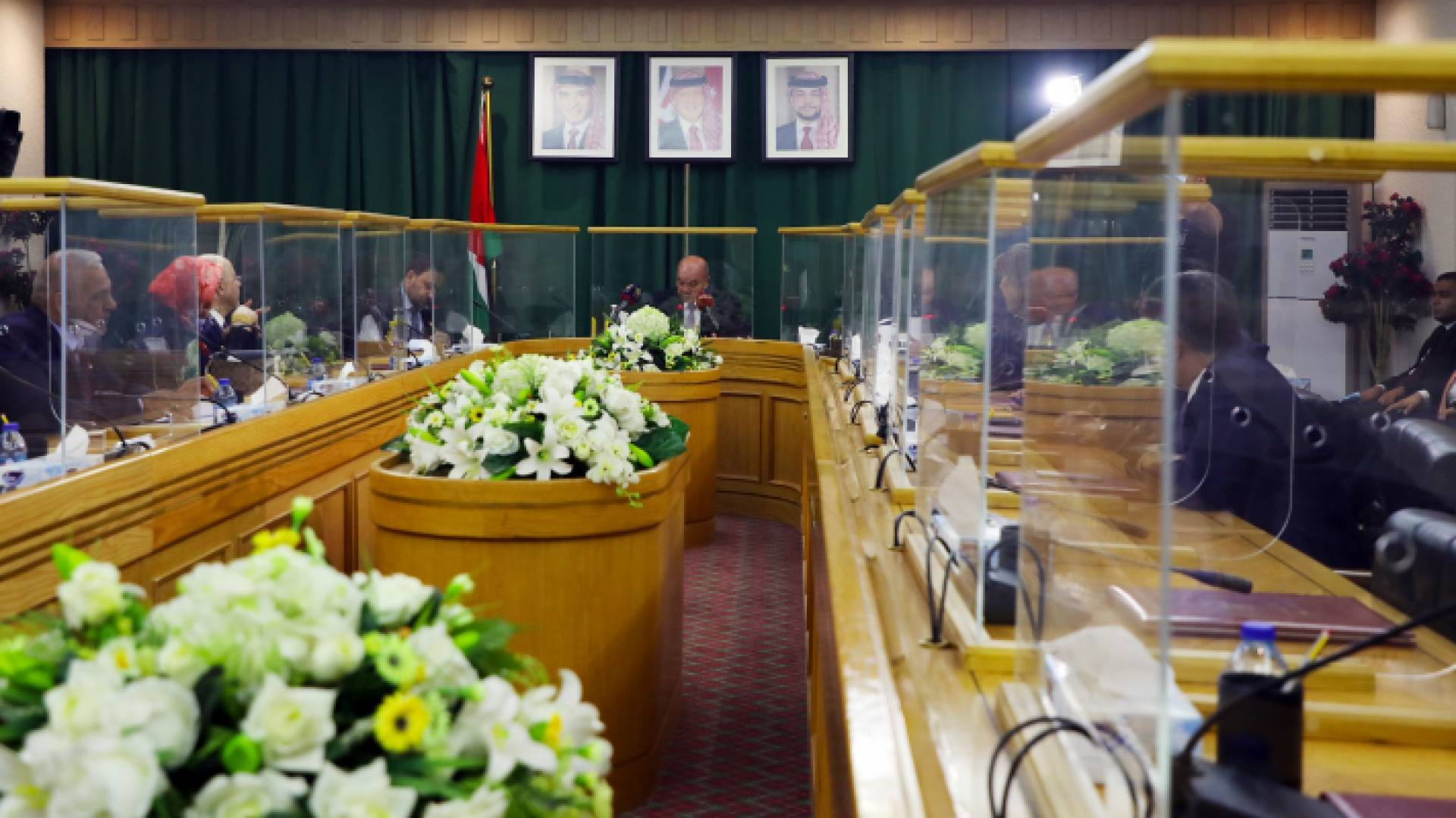 لقاء الفايز مع الوفد العراقي