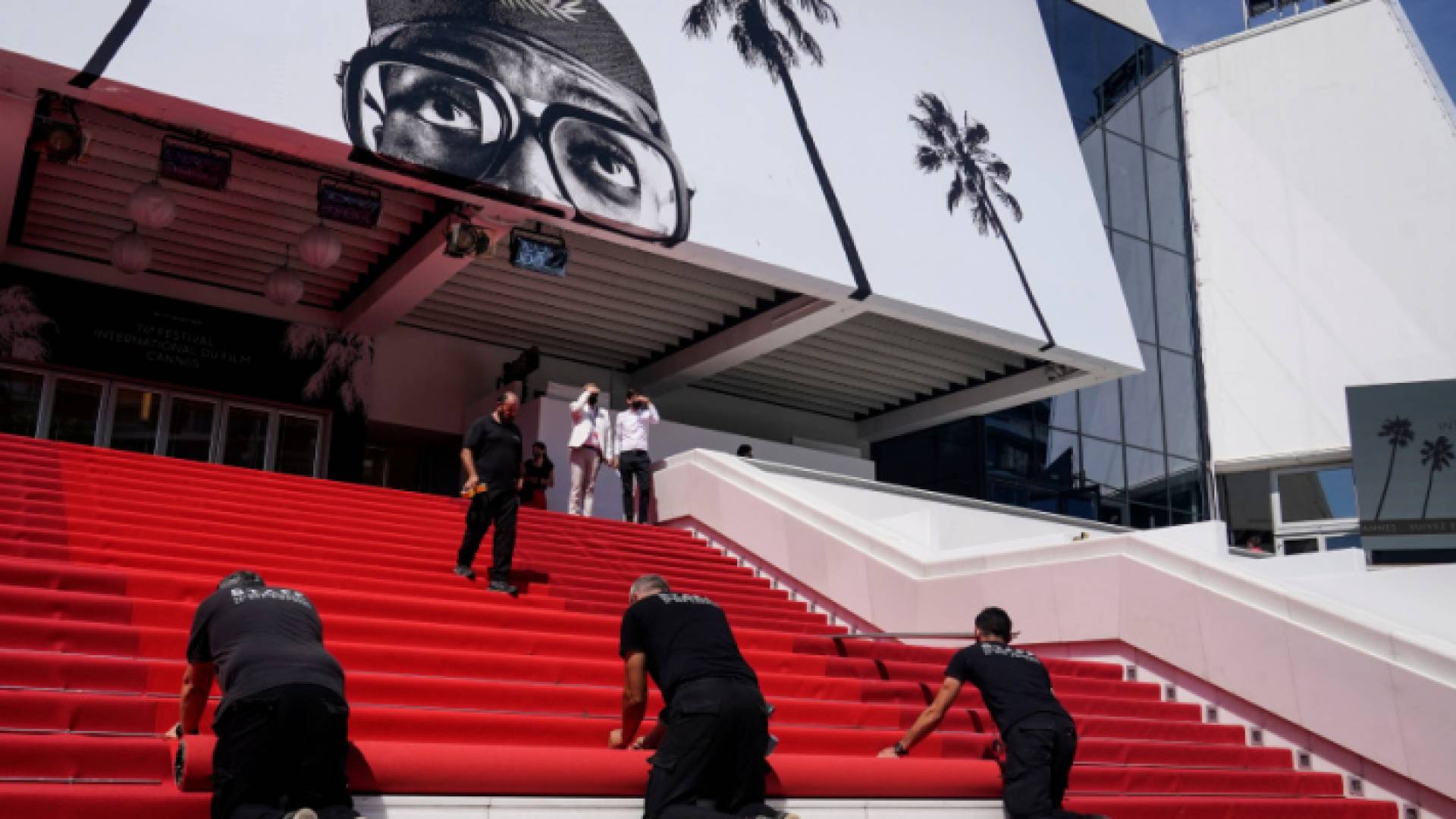 من التحضيرات للمهرجان