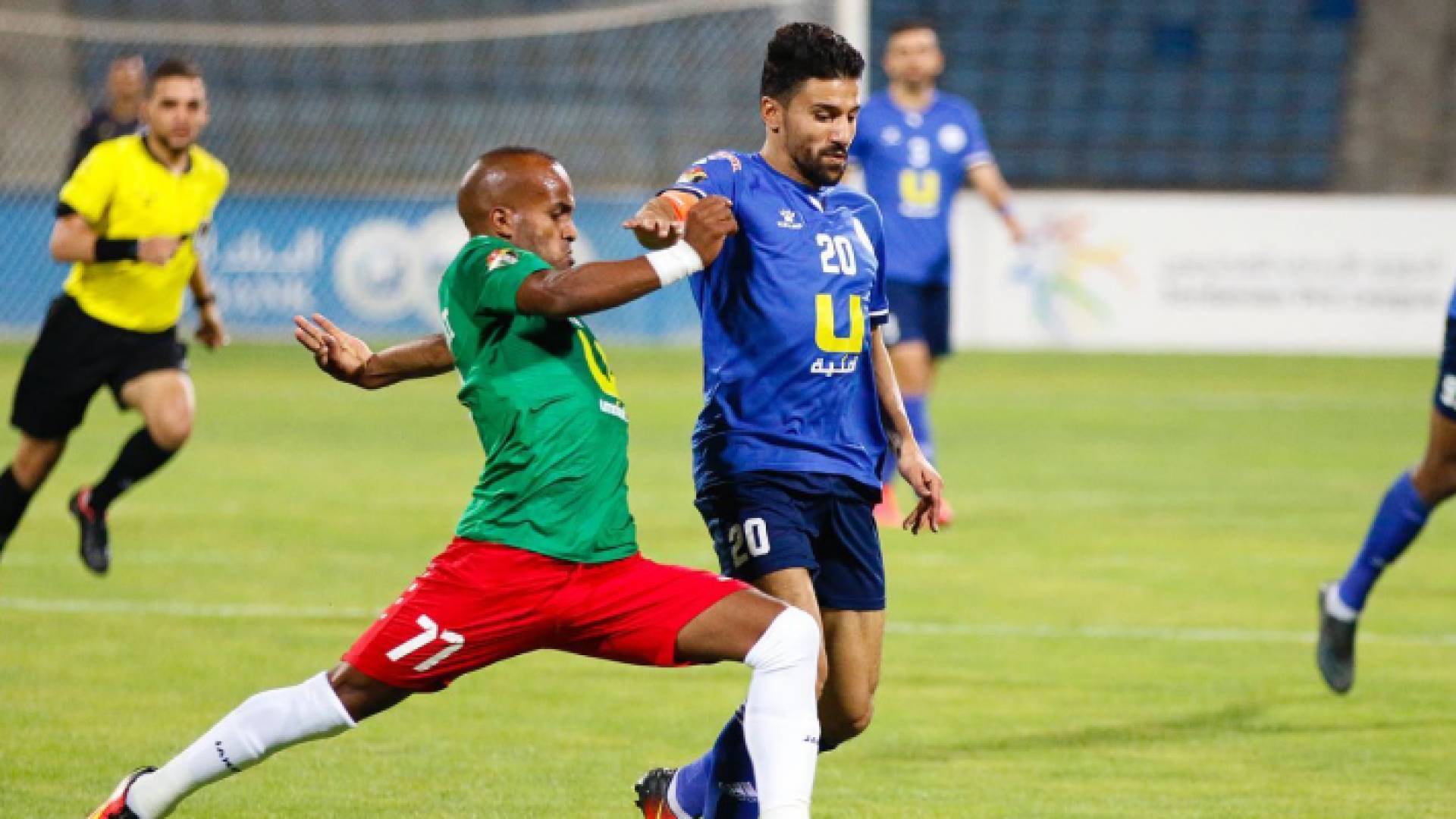 مباراة الوحدات والرمثا