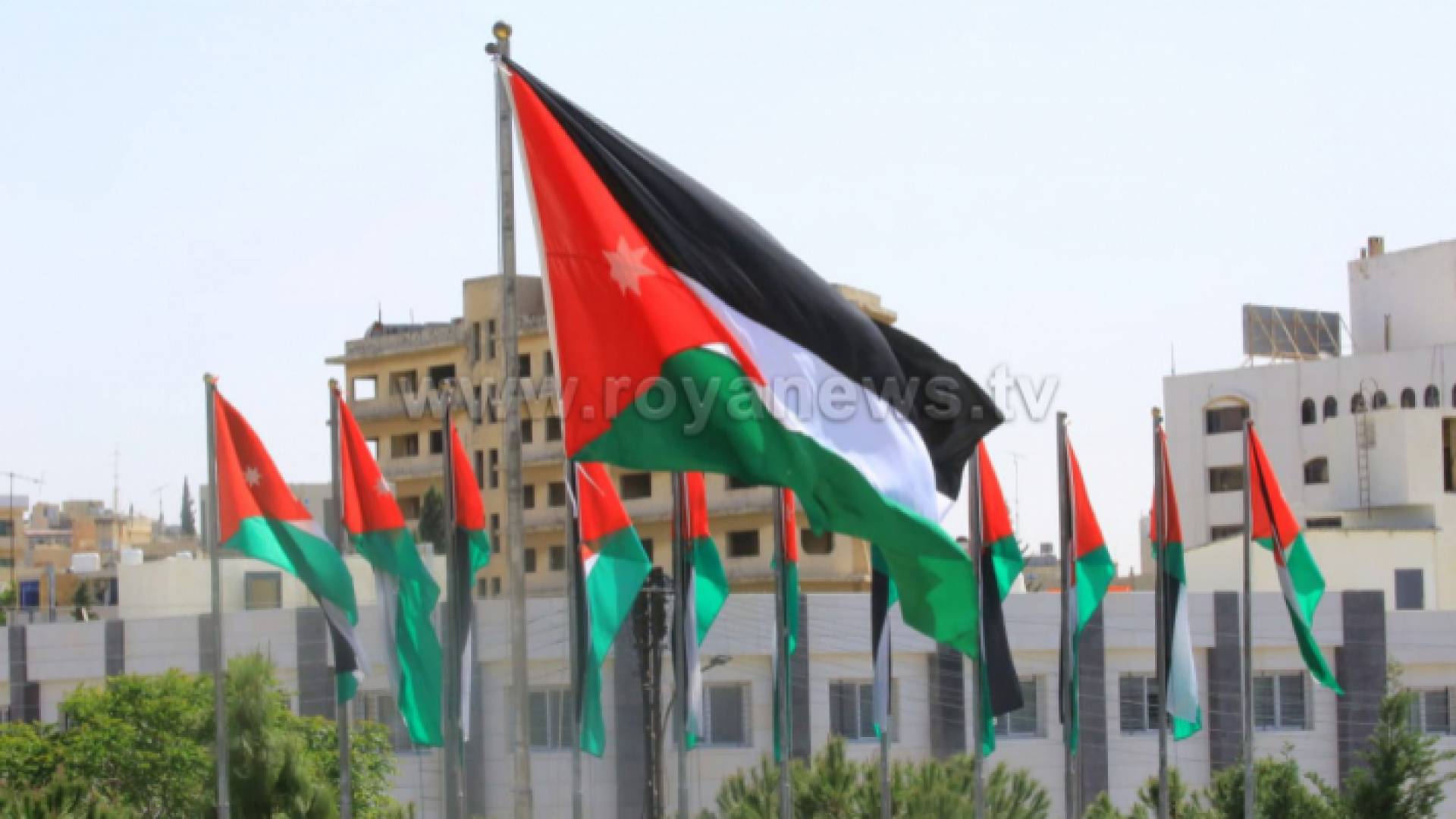 علم الأردن - ارشيفية