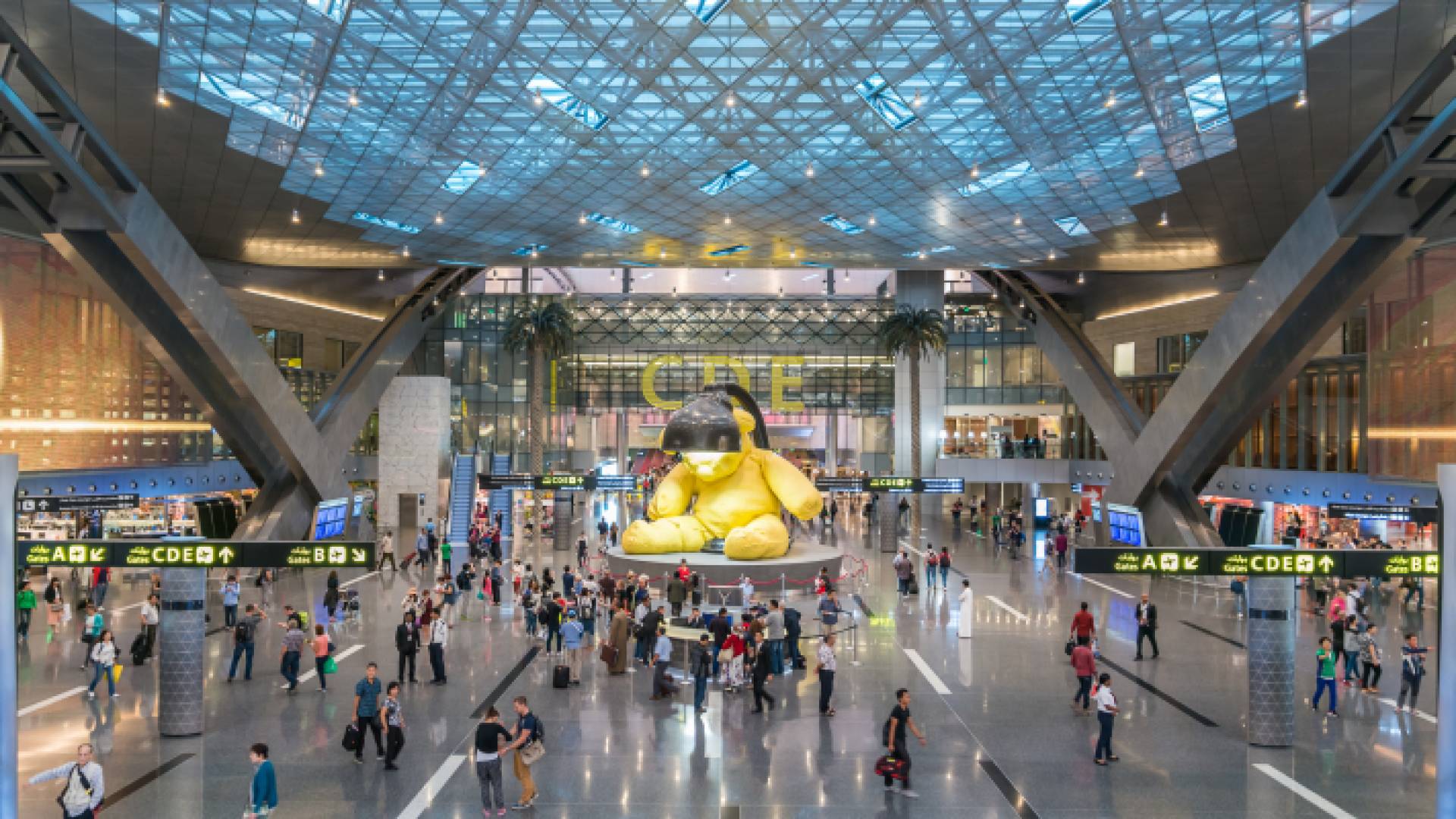 مطار حمد الدولي في الدوحة