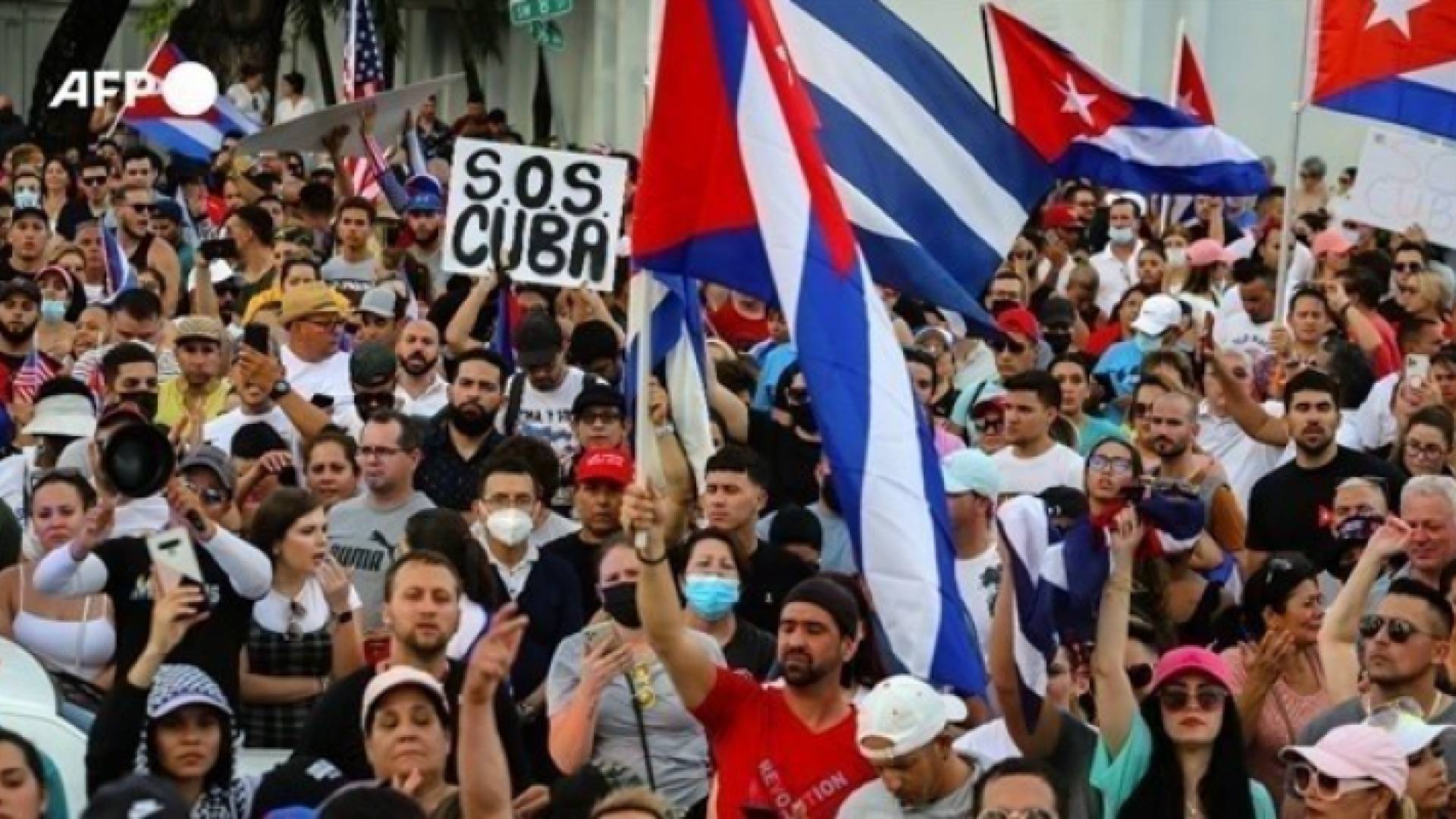 احتجاجات نادرة في كوبا