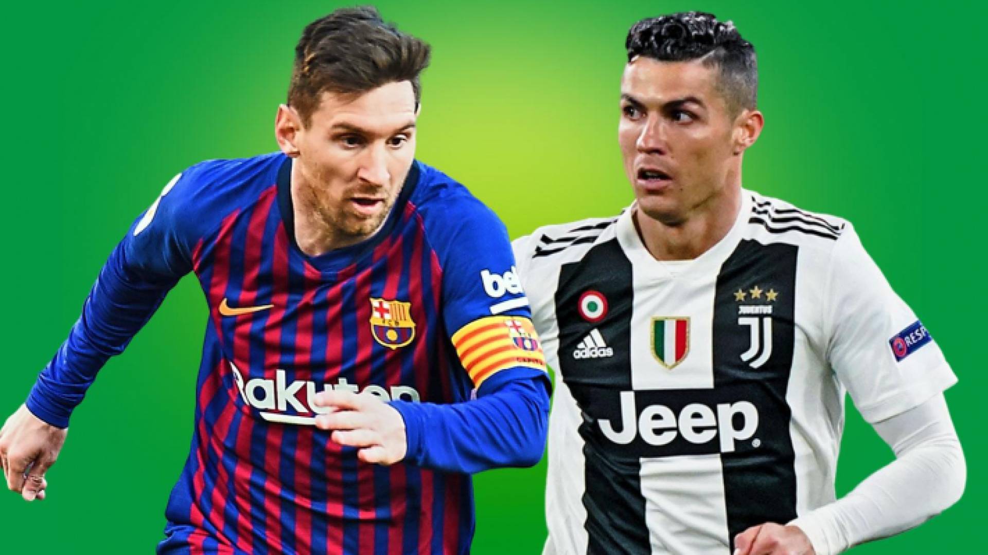 ميسي ورونالدو