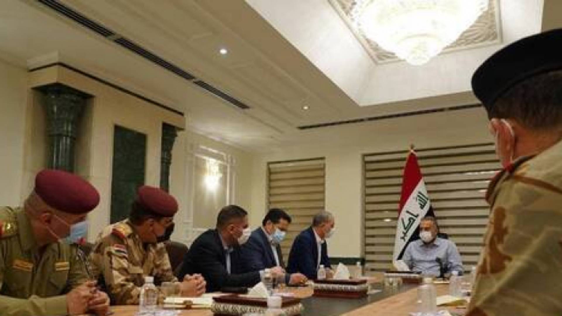 رئيس الحكومة العراقية مصطفى الكاظمي يترأس اجتماعا بشأن حريق مستشفى ابن الخطيب