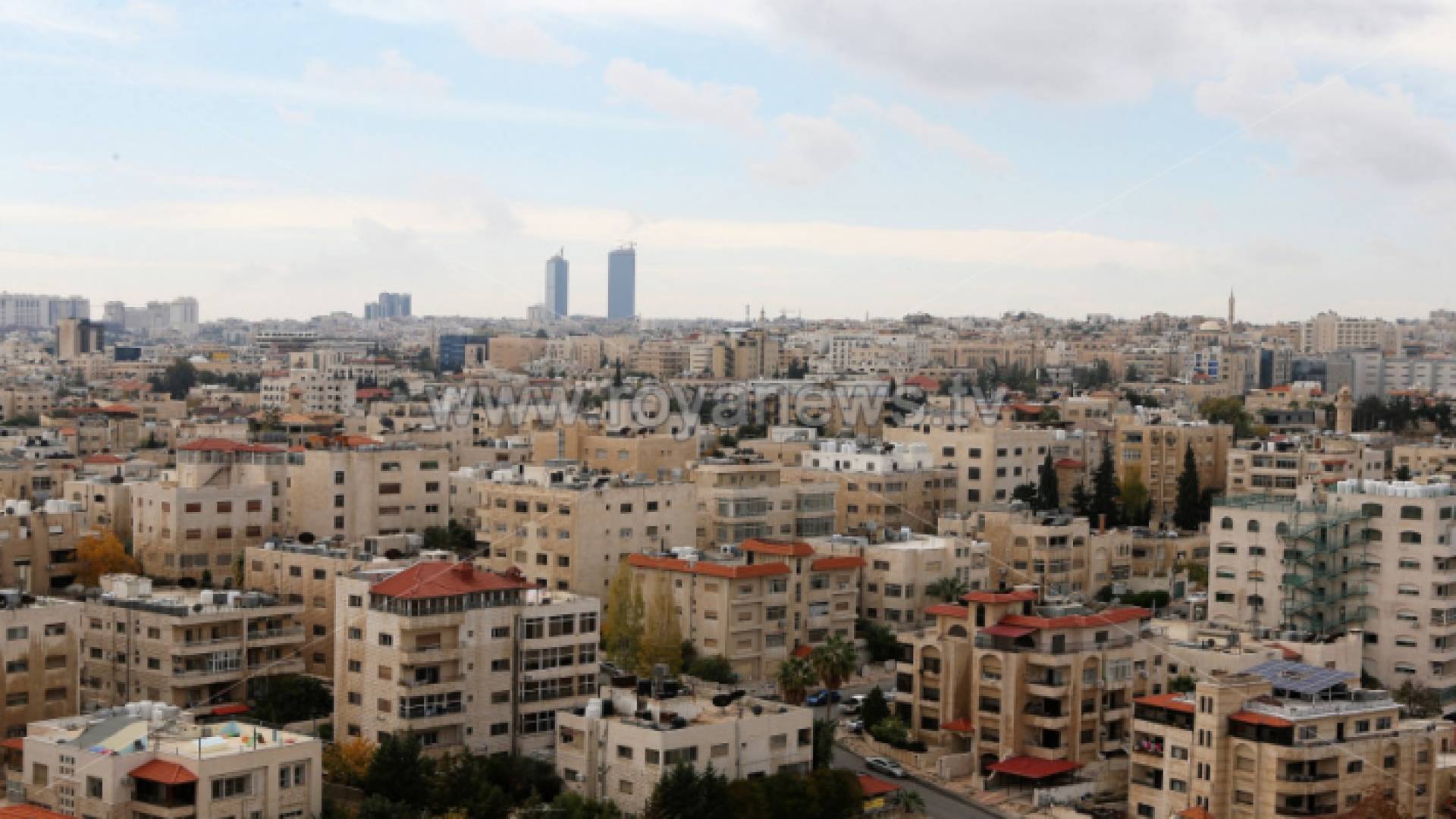 صورة عامة للعاصمة عمان - ارشيفية