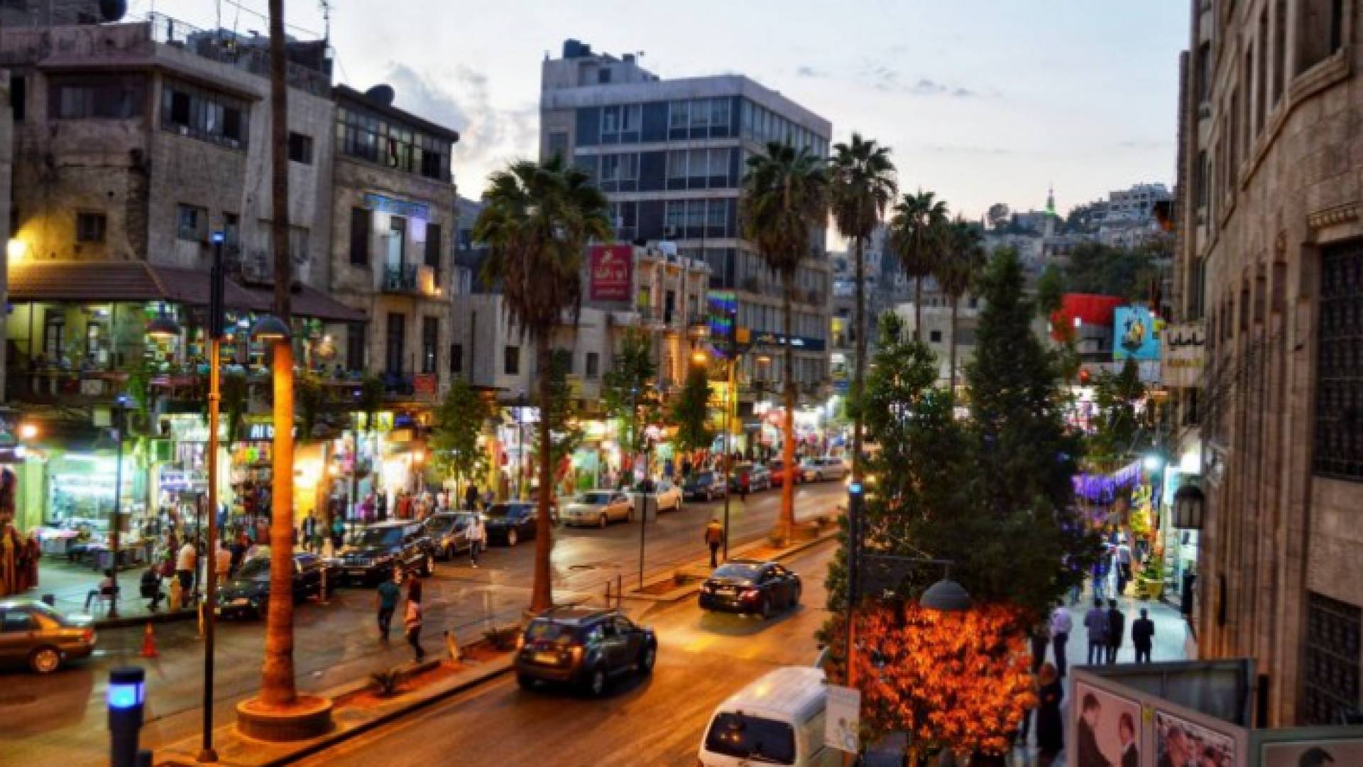 وسط البلد بالعاصمة عمان