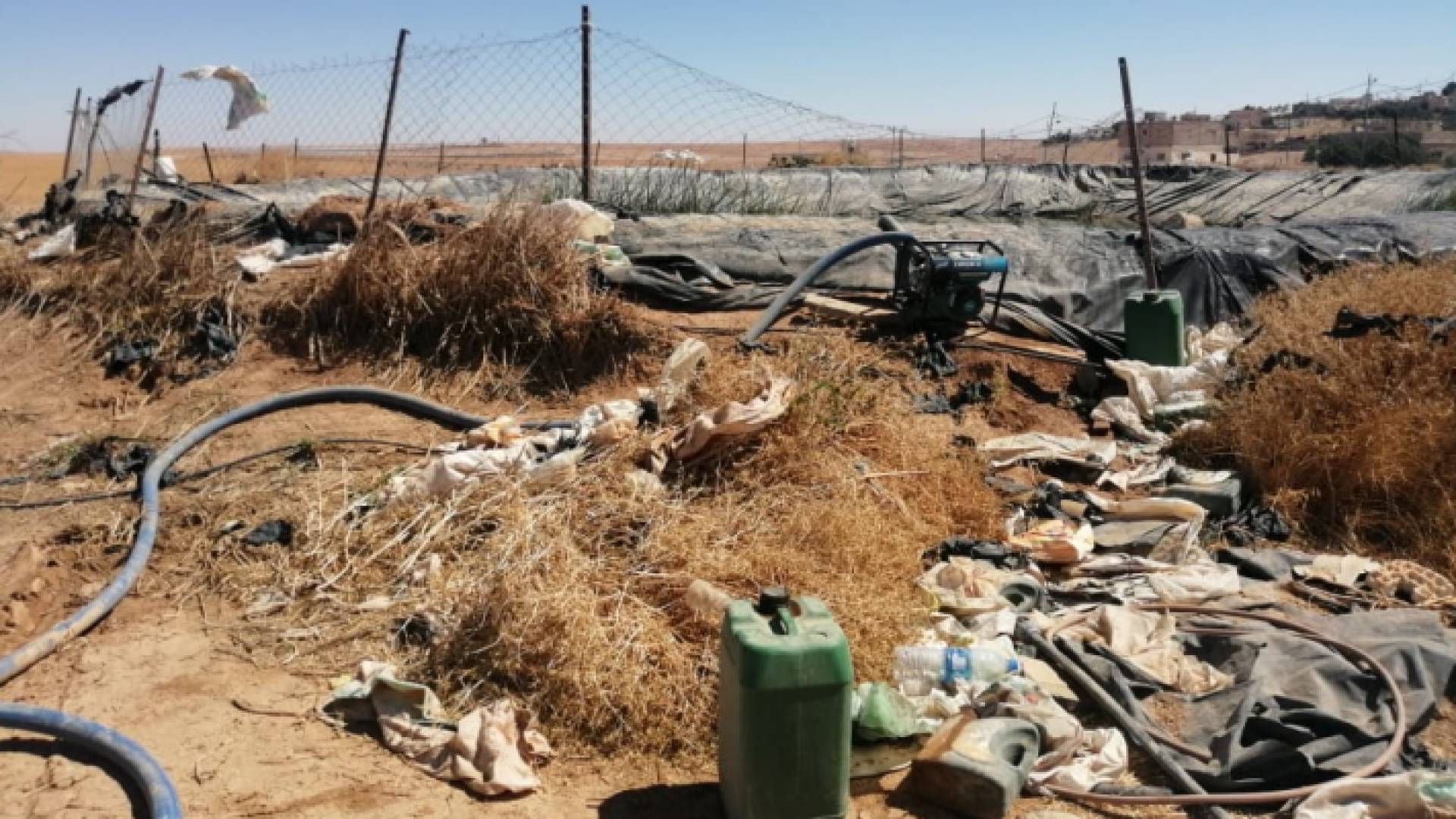 ضبط 80 اعتداء جديدة على خطوط مياه في الكرك