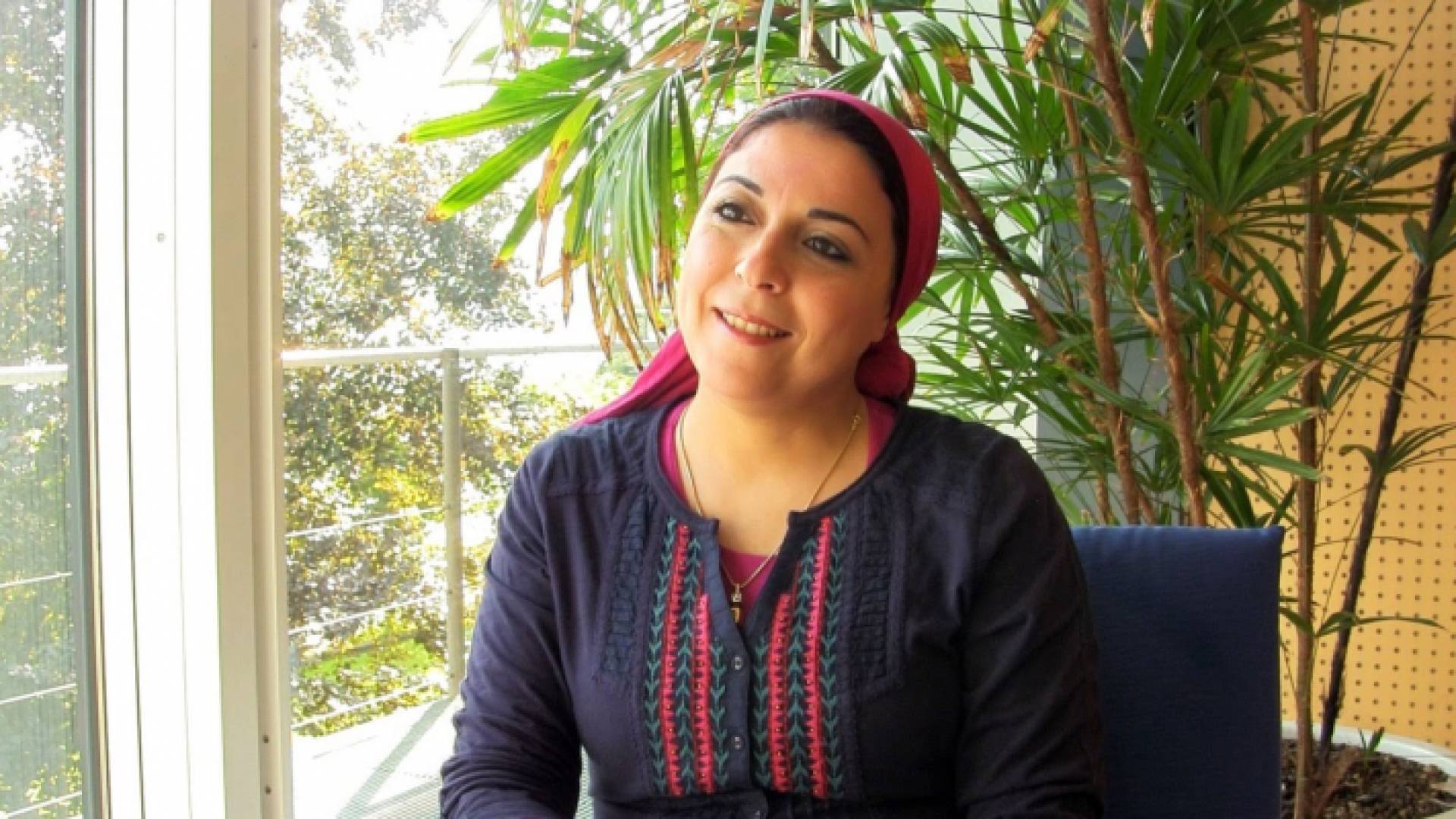 الناشطة المصرية اسراء عبد الفتاح