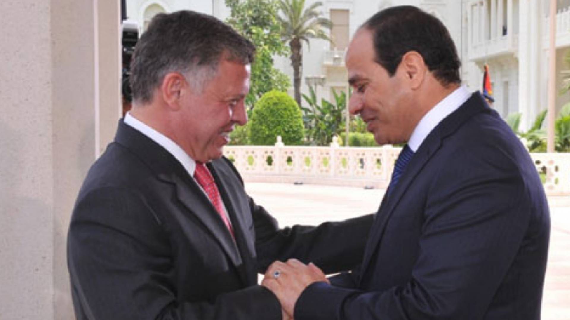 الملك و السيسي