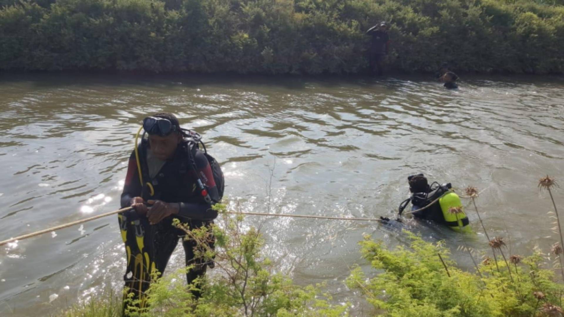 عمليات بحث في قناة الملك عبدالله - أرشيفية