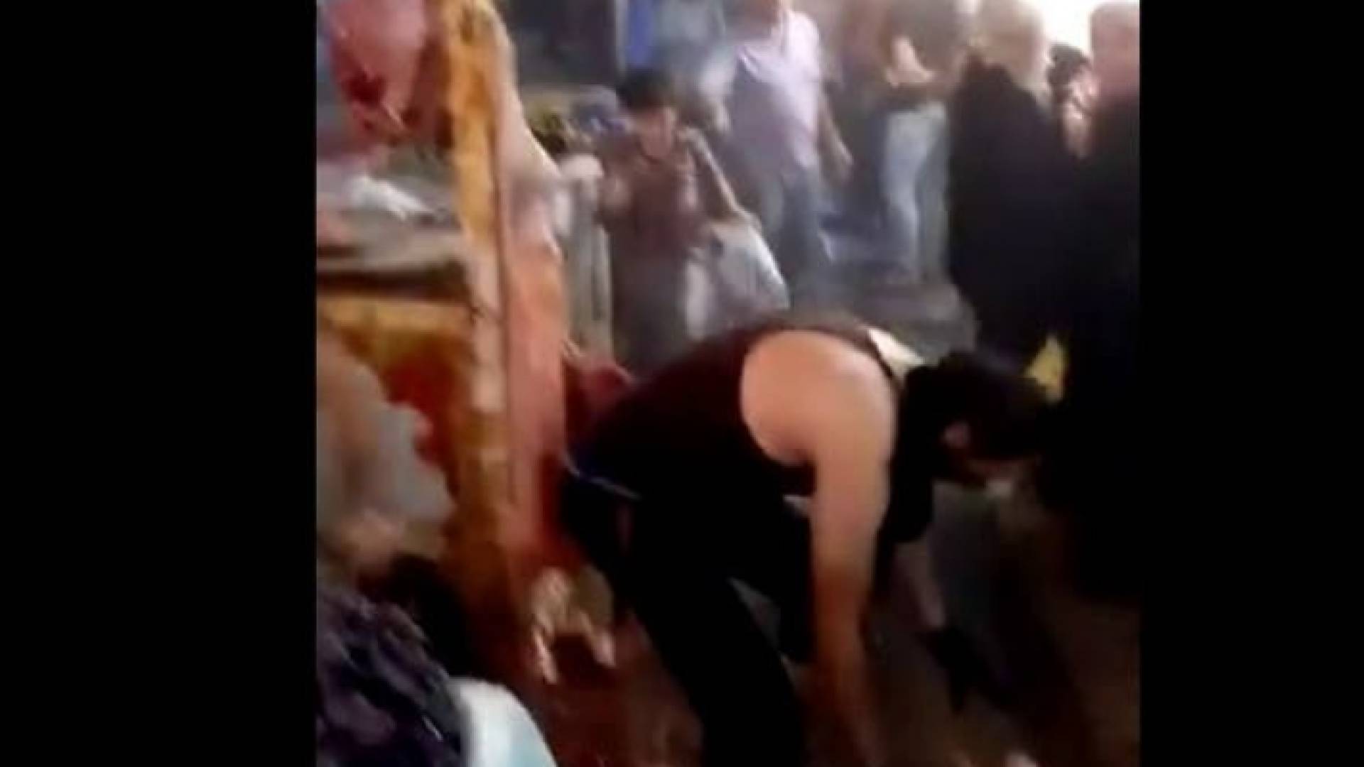 صورة من الانفجار