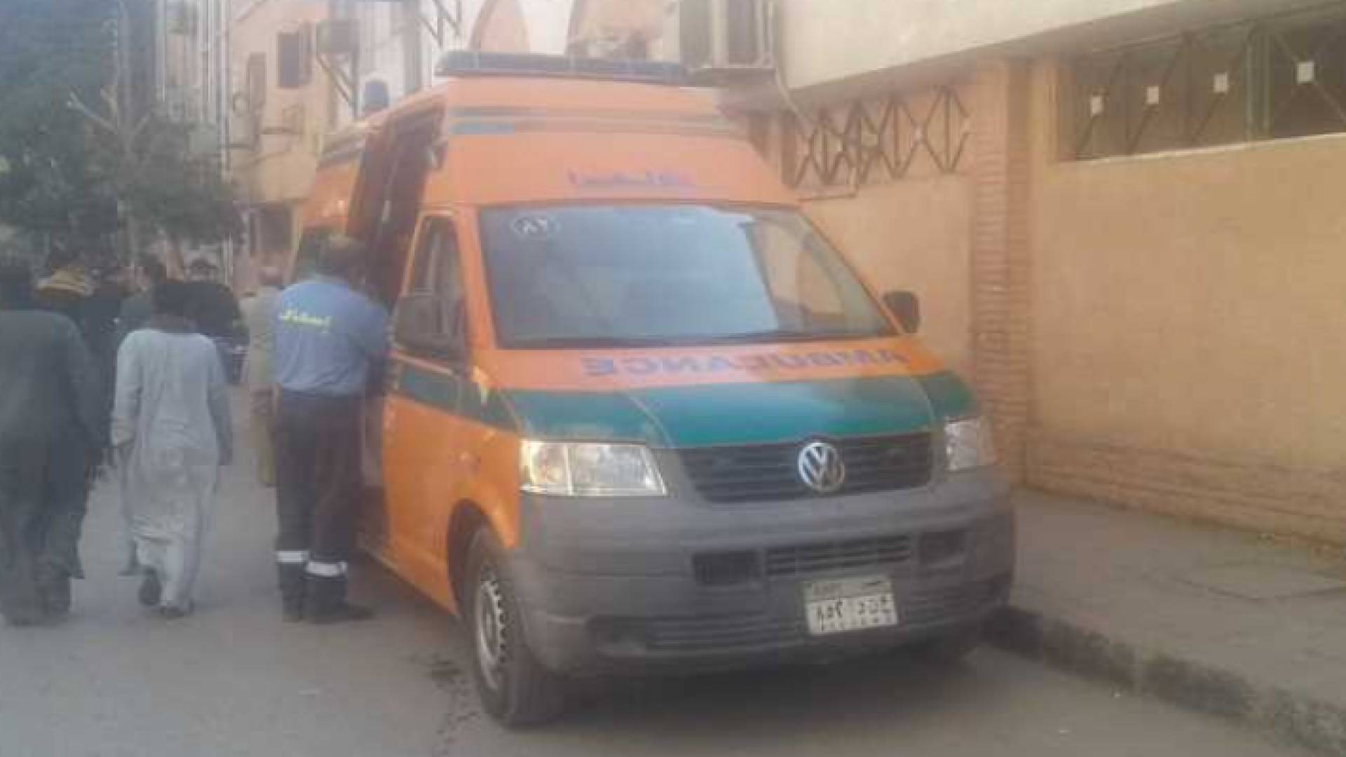 سيارة اسعاف مصرية