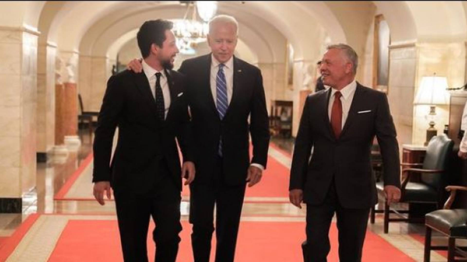 ولي العهد ينشر صورة عبر انستغرام من الزيارة الملكية الى أمريكا