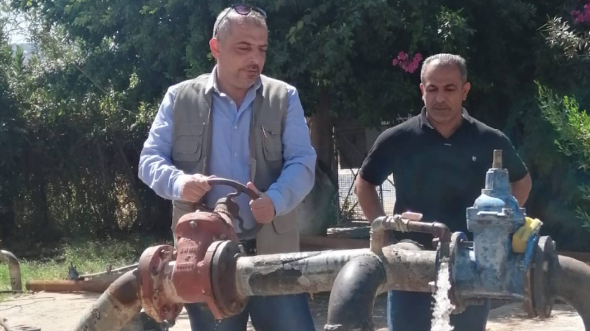 امين عام سلطة المياه يدشن بئر الصبيحي وبئر دير علا لتعزيز التزويد المائي في مناطق البلقاء