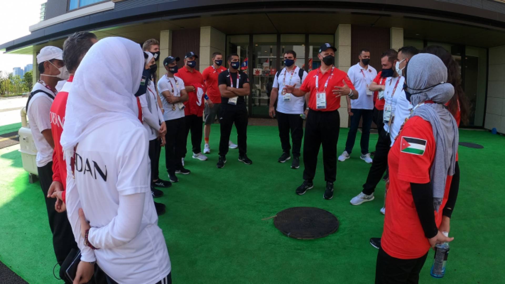 الامير فيصل مع اللجنة الاولومبية