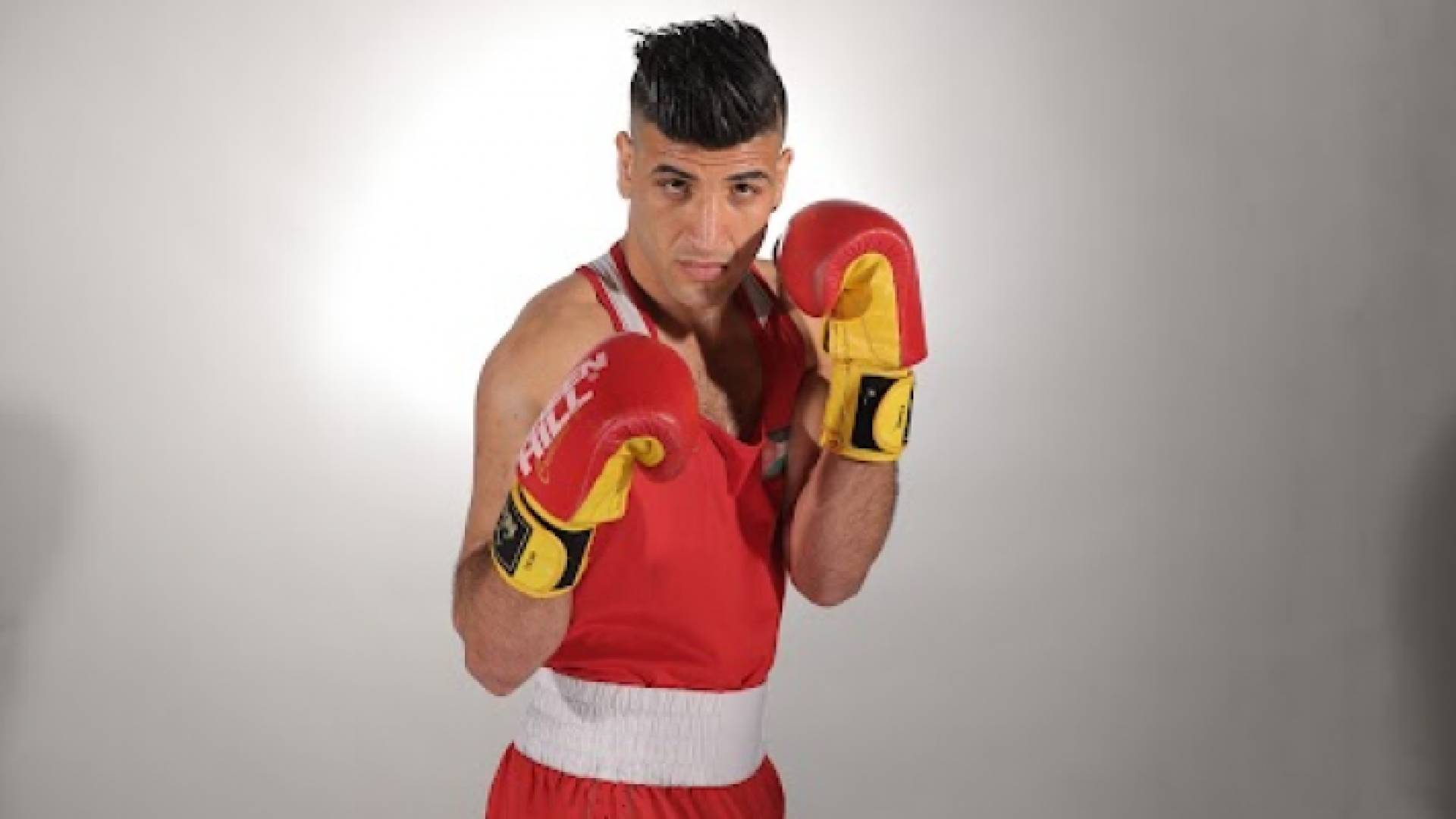 عبادة الكسبة، لاعب المنتخب الأولمبي الأردني للملاكمة - أرشيفية