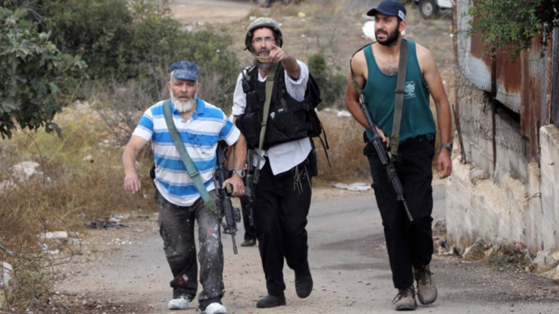 مستوطنون في مدينة الخليل