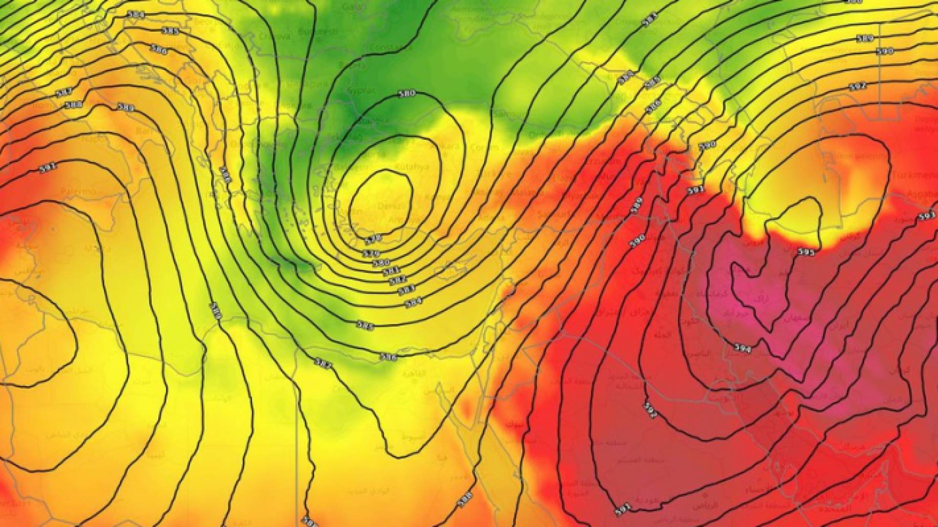 ارتفاع مرتقب على الحرارة في بلاد الشام الأحد