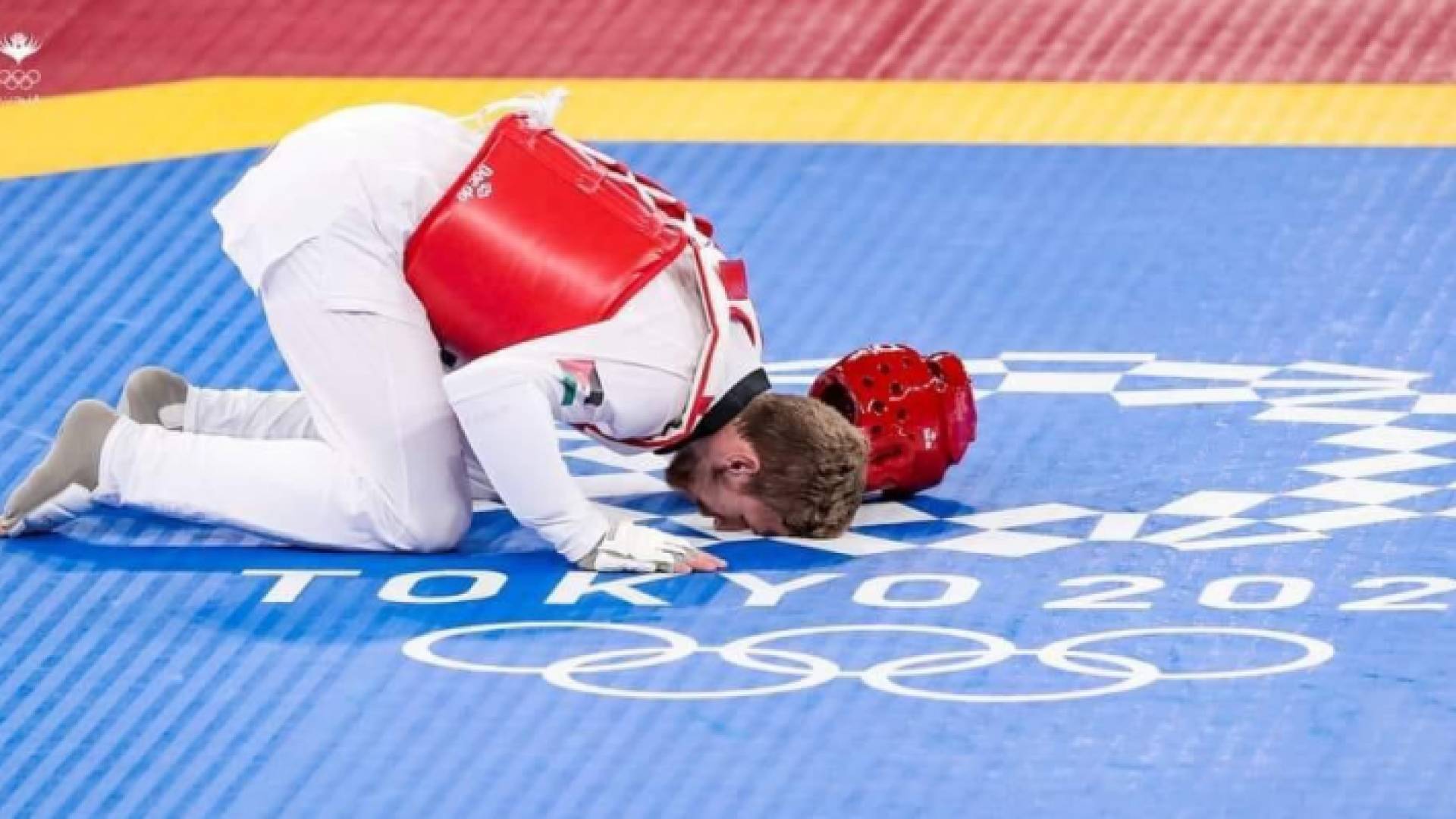 لاعب المنتخب الوطني للتايكواندو، صالح الشرباتي