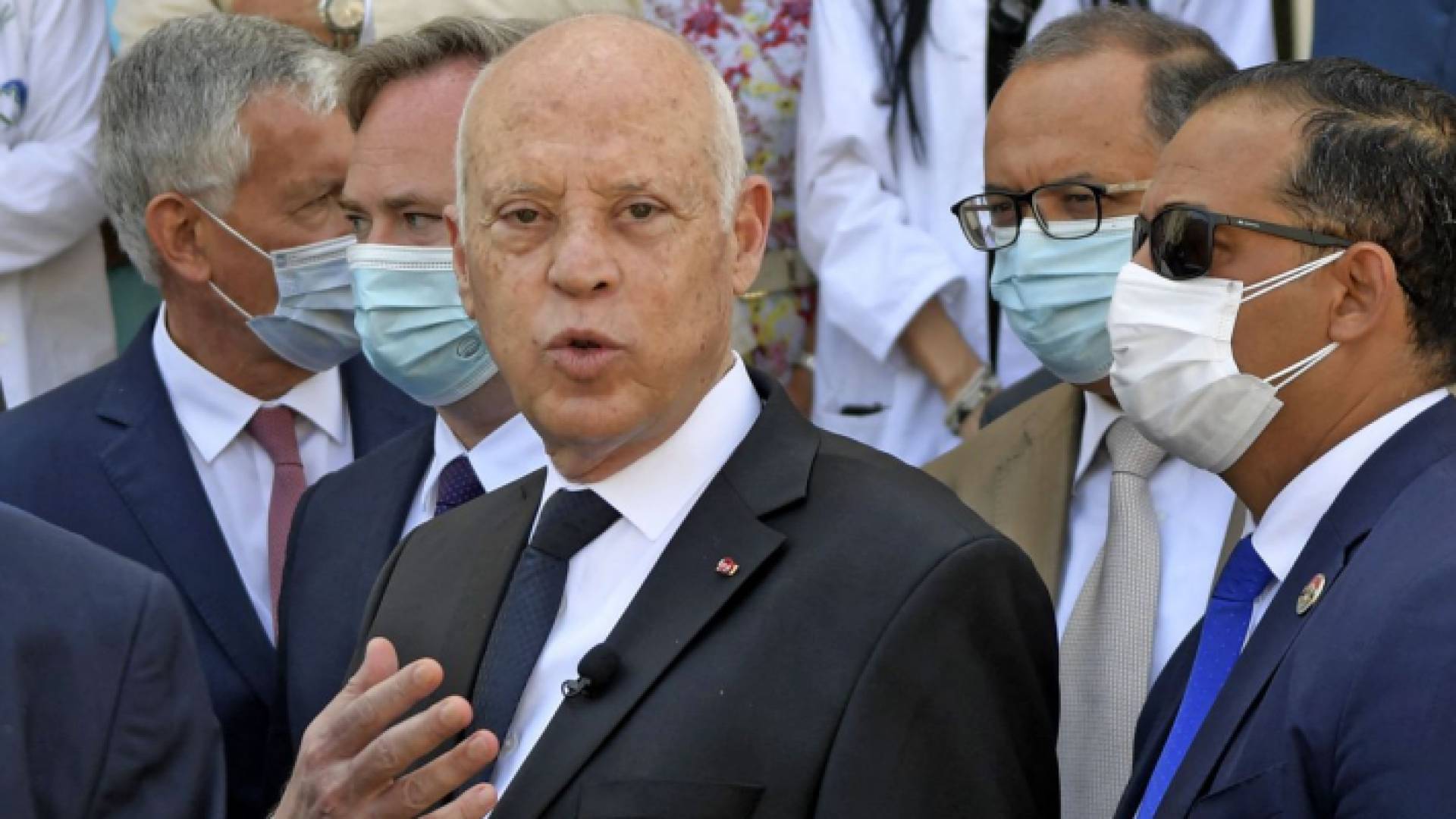 الرئيس التونسي قيس سعيد