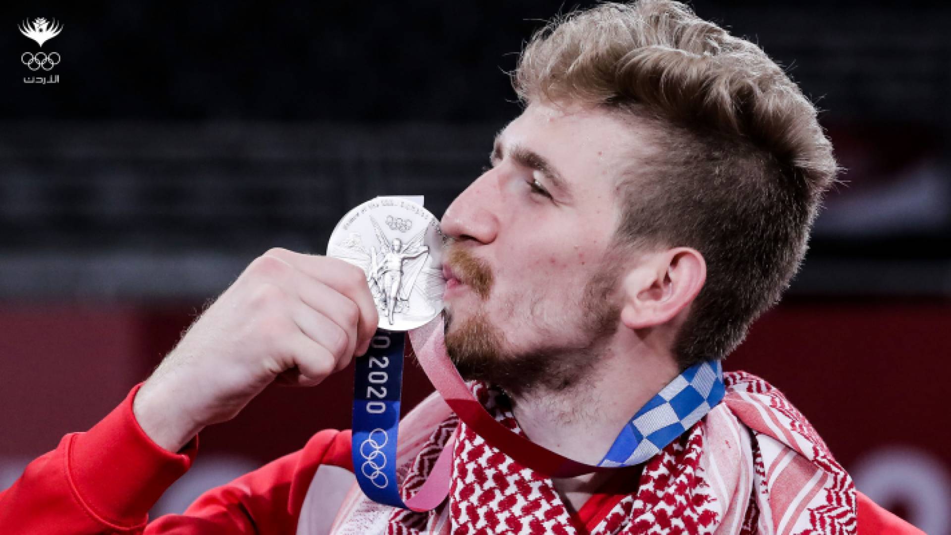 لاعب المنتخب الوطني للتايكواندو صالح الشرباتي