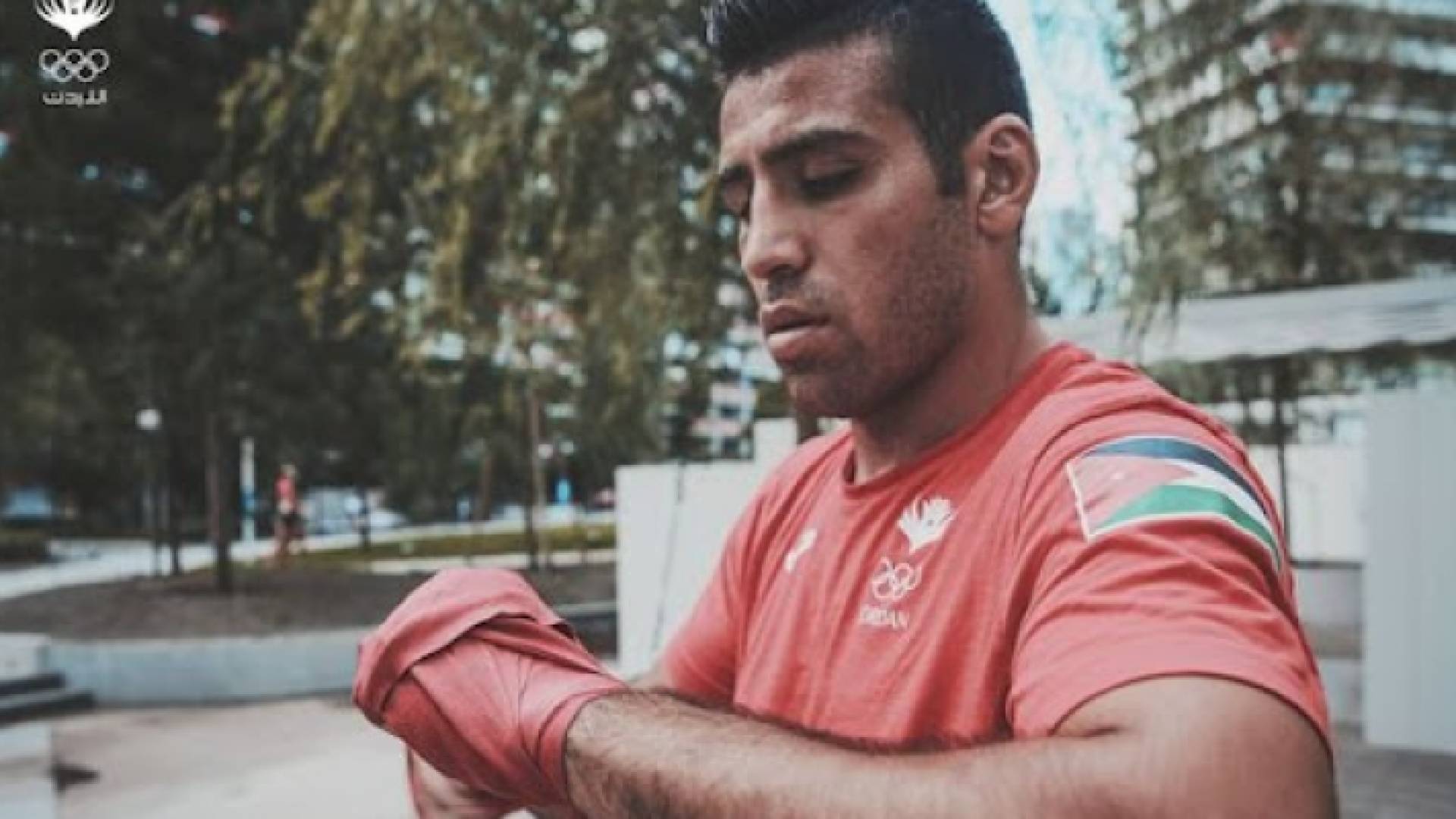 ملاكم المنتخب الوطني حسين عشيش