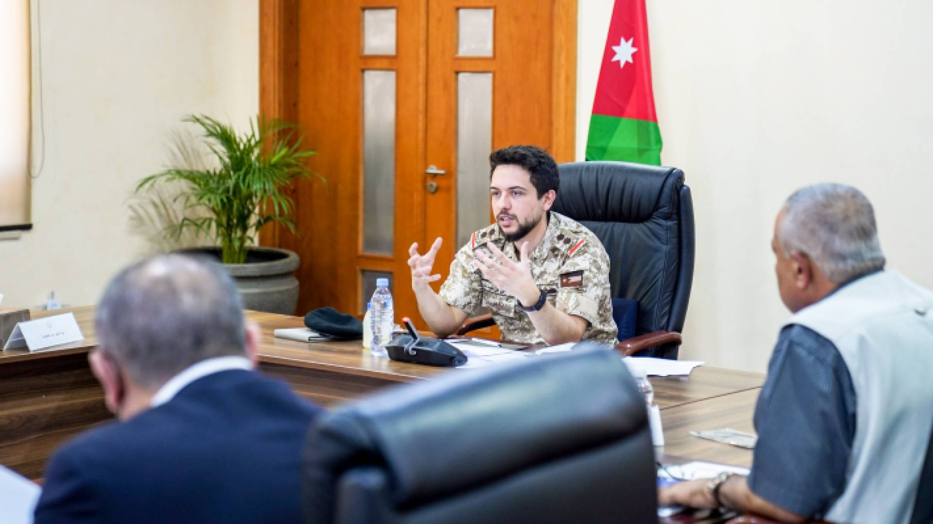 ولي العهد يترأس اجتماعاً لمتابعة سير تنفيذ خطة استراتيجية العقبة