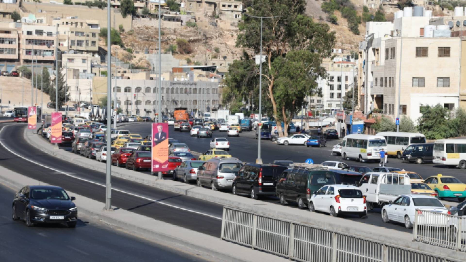 صورة عامة من العاصمة عمان - ارشيفية