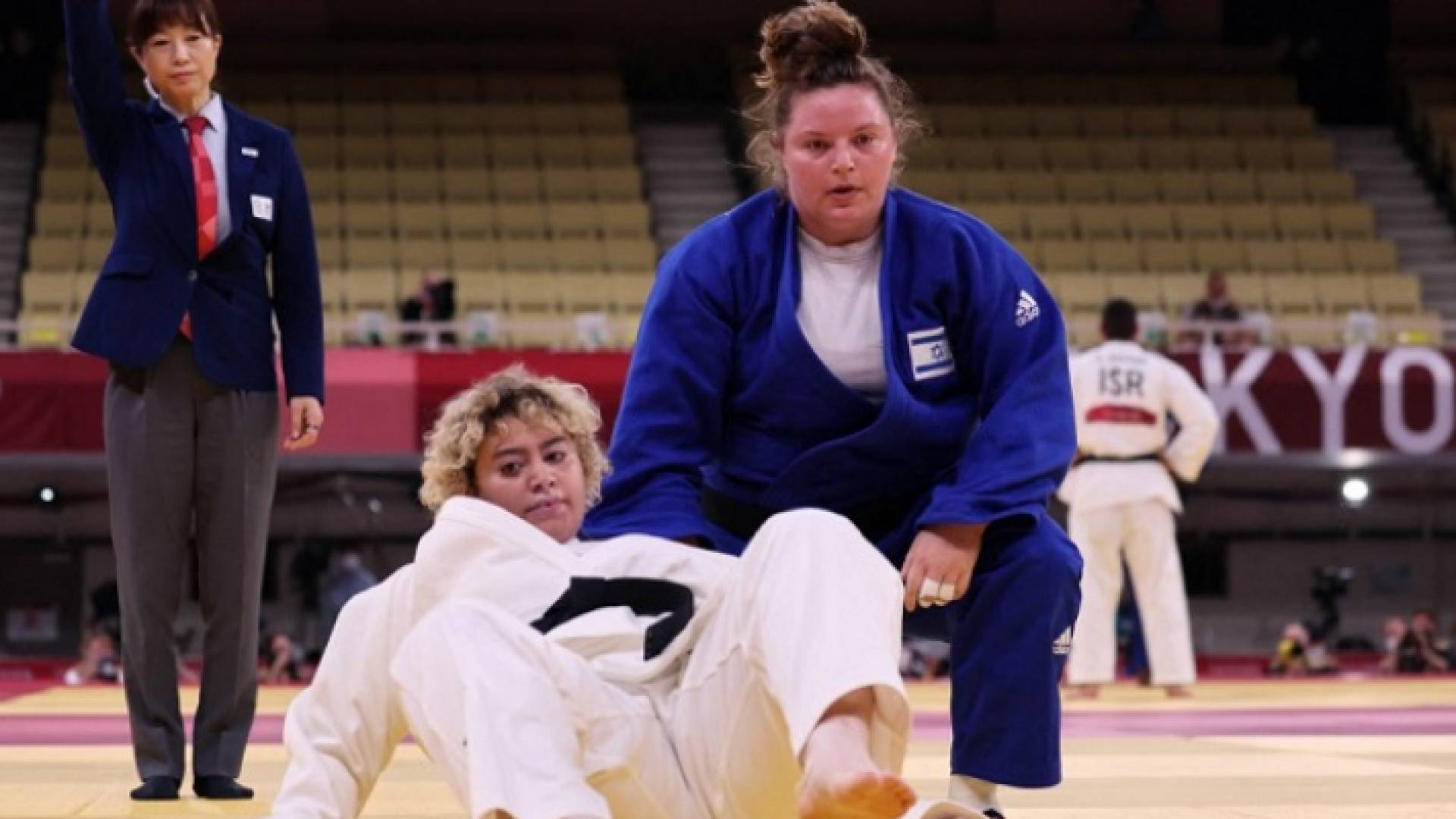 لحظة هزيمة السعودية تهاني القحطاني