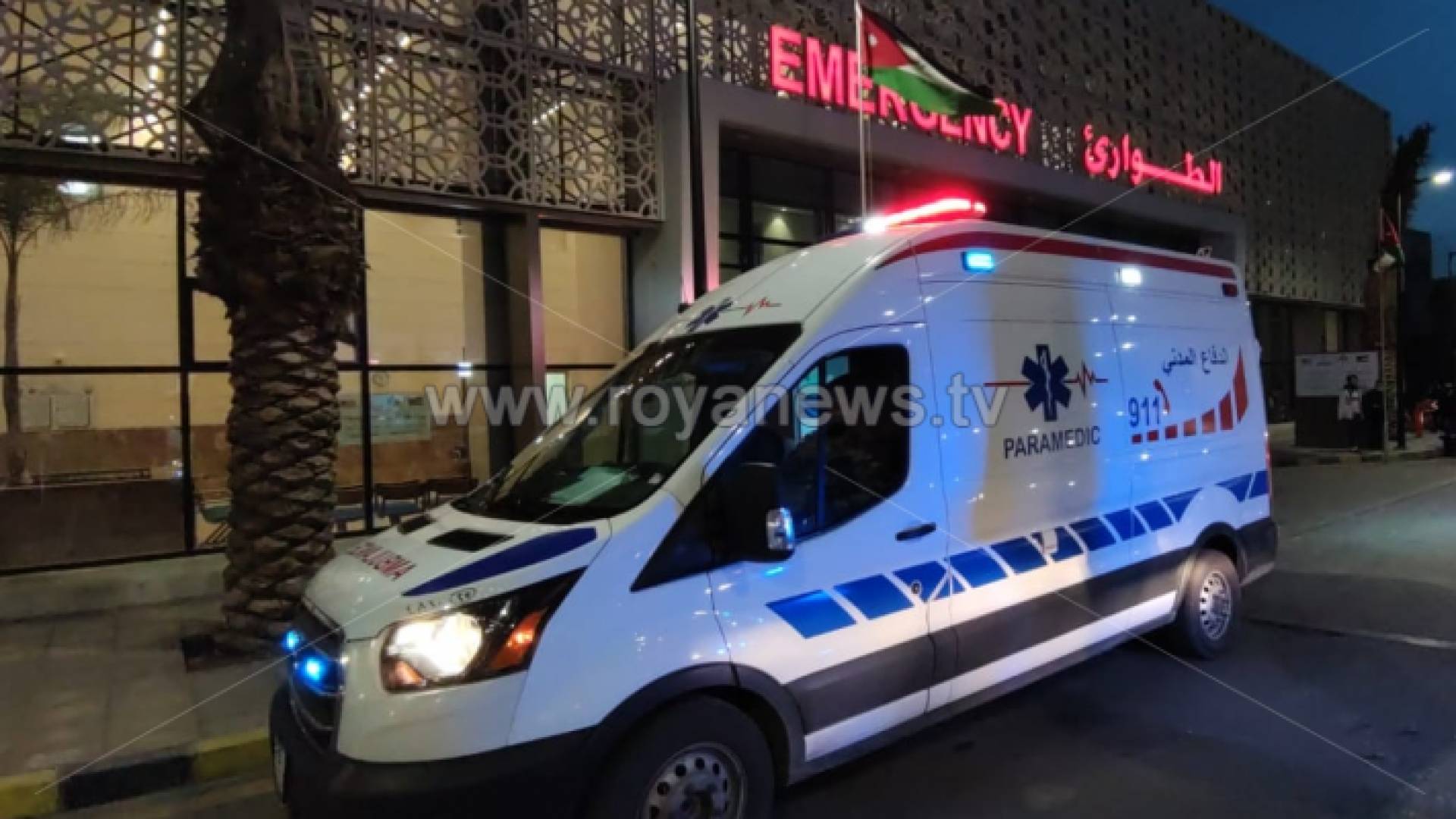 من أمام قسم الطوارئ في مستشفى البشير