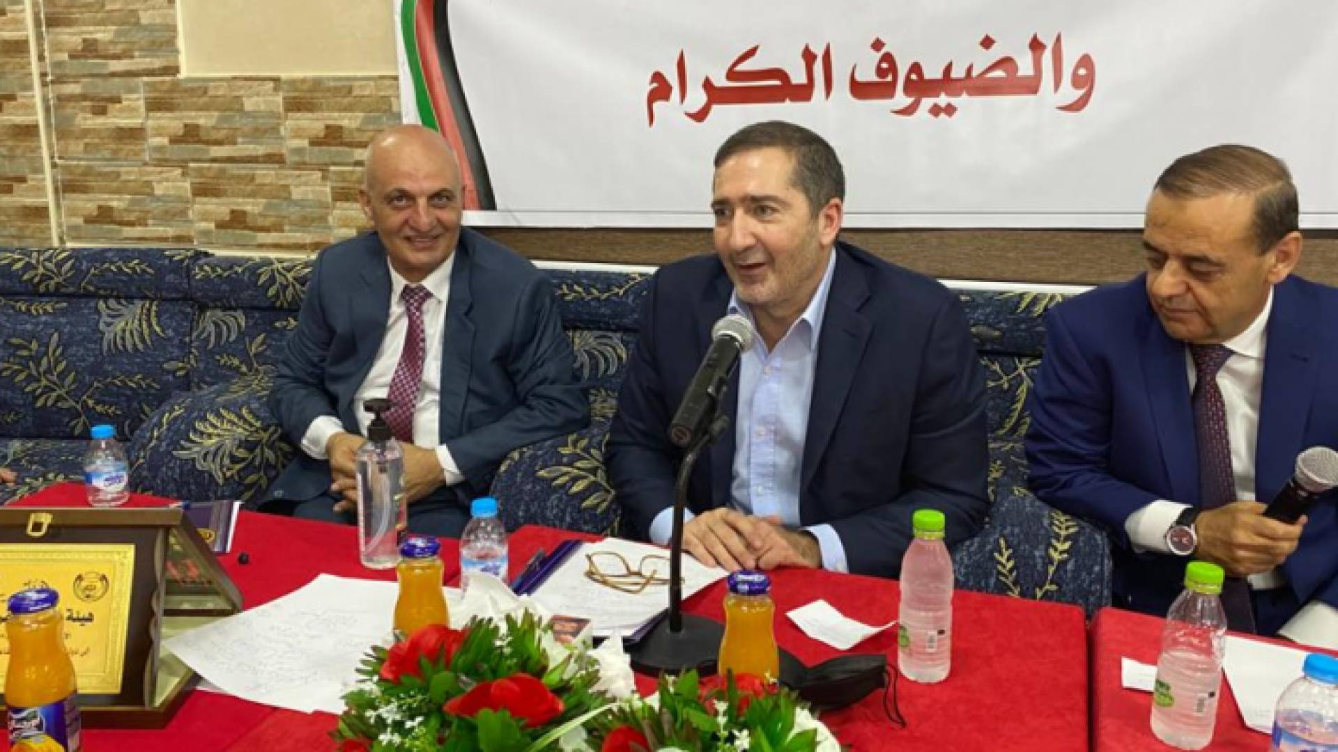 اجتماع الرفاعي بأبناء كفرسوم