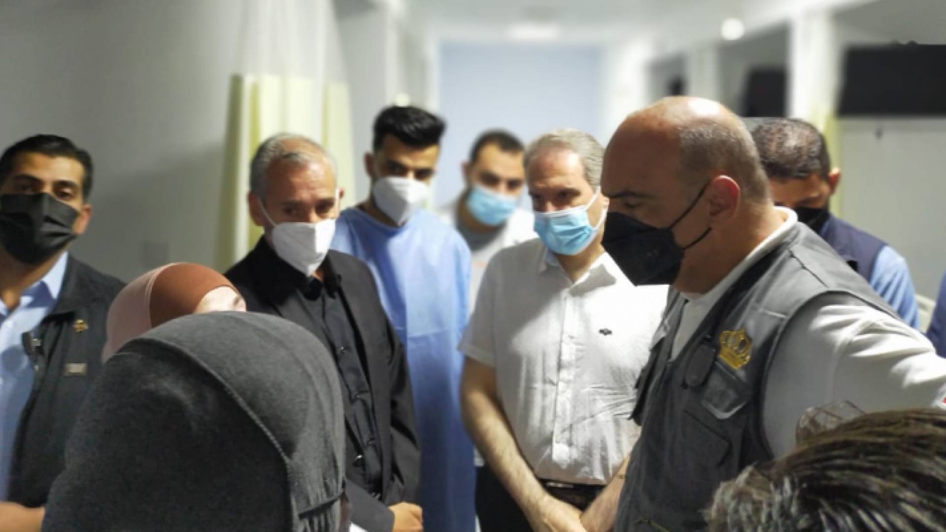 رئيس الوزراء خلال زيارته لمحافظة معان