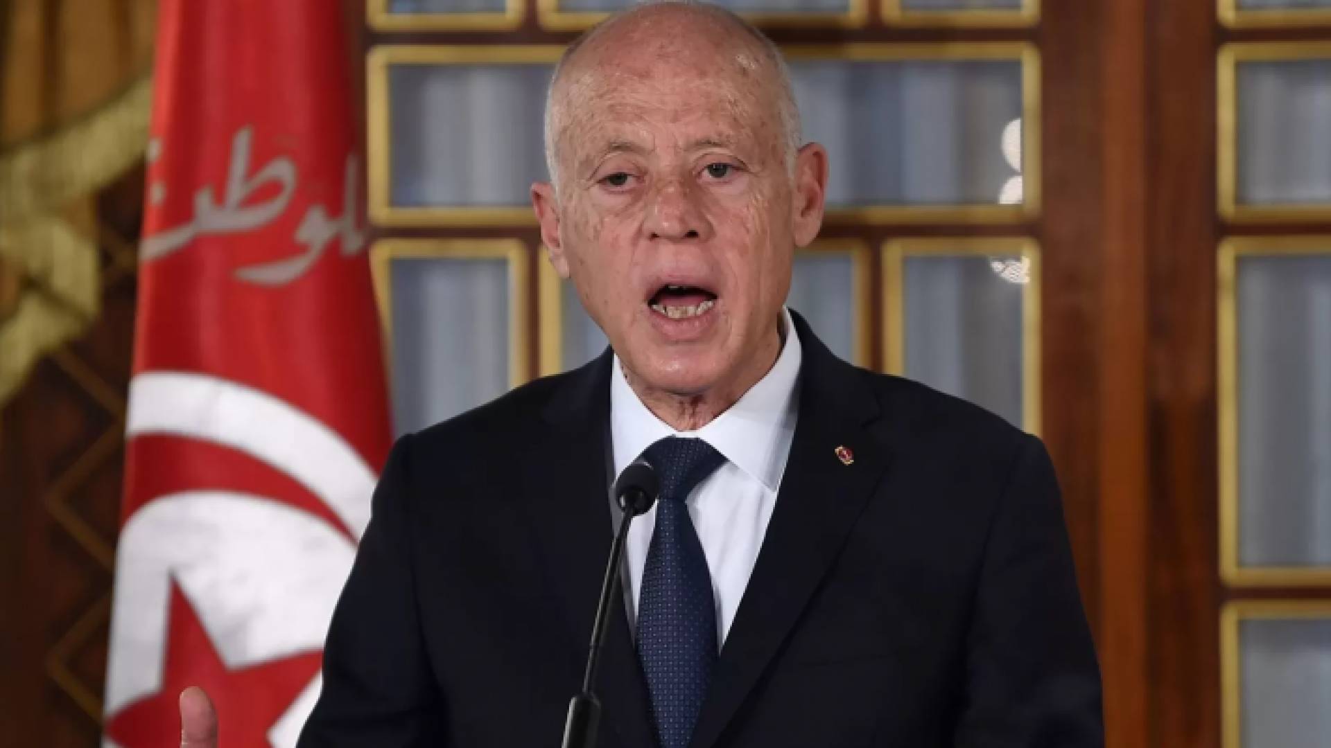 الرئيس التونسي قيس سعيّد